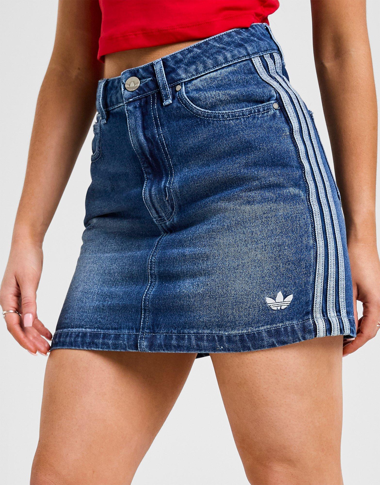 adidas Originals Denim Mini Skirt