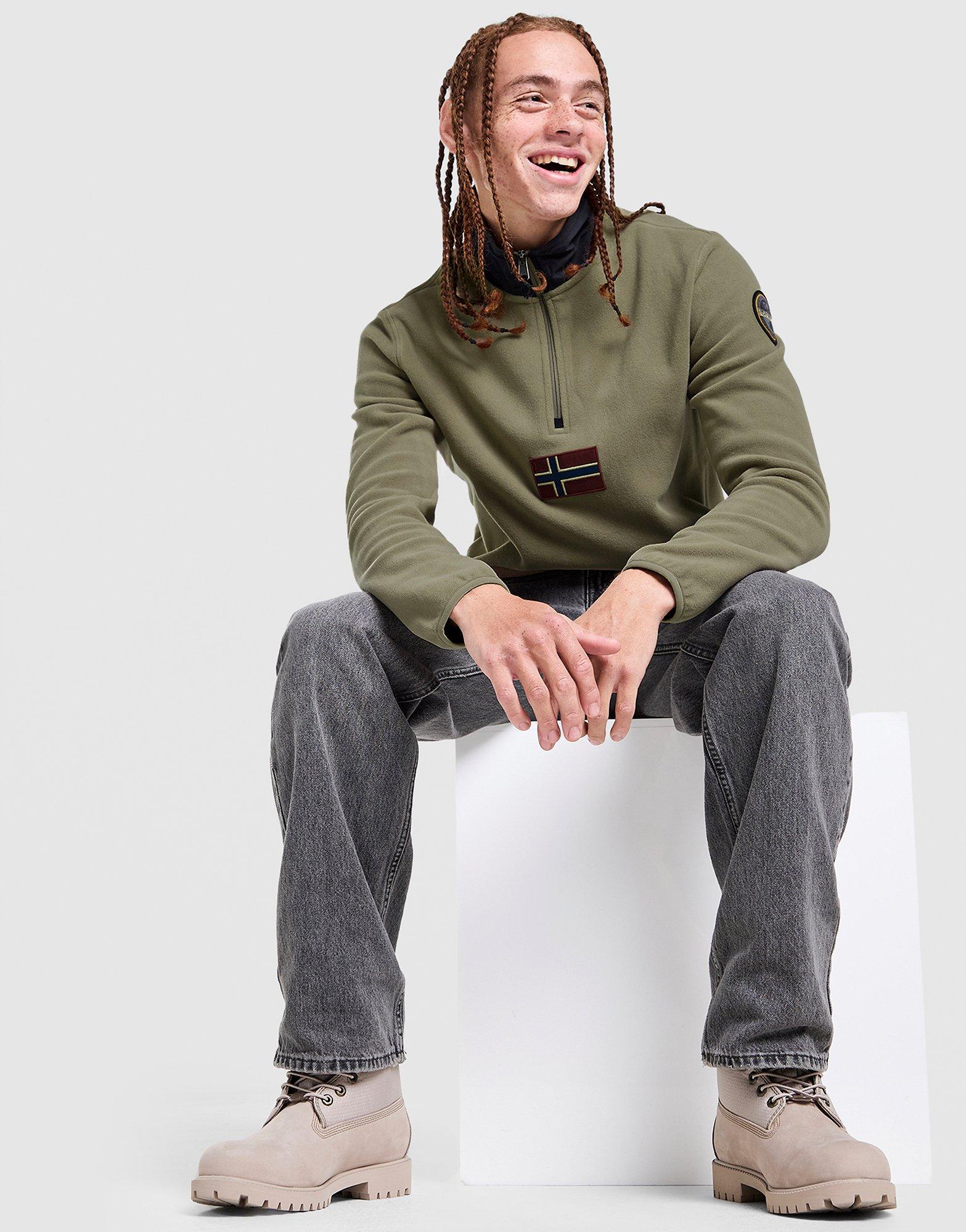 Napapijri Felpa 1/2 Zip Polar Tev