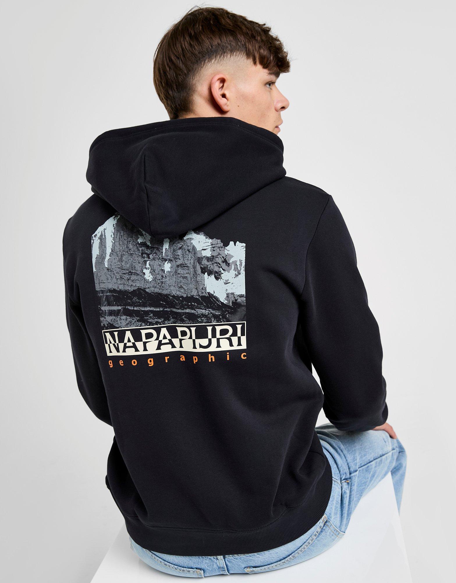 Napapijri Felpa con Cappuccio Overhead Back Graphic Mirada