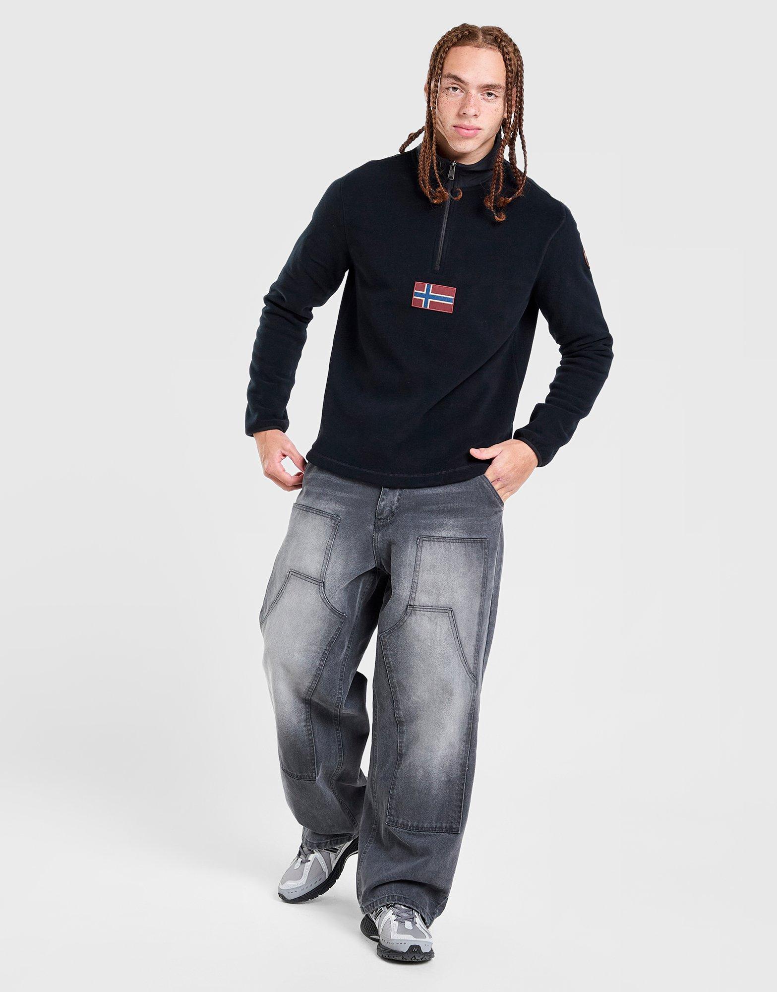 Napapijri Tev Polar 1/2 Zip Sweatshirt