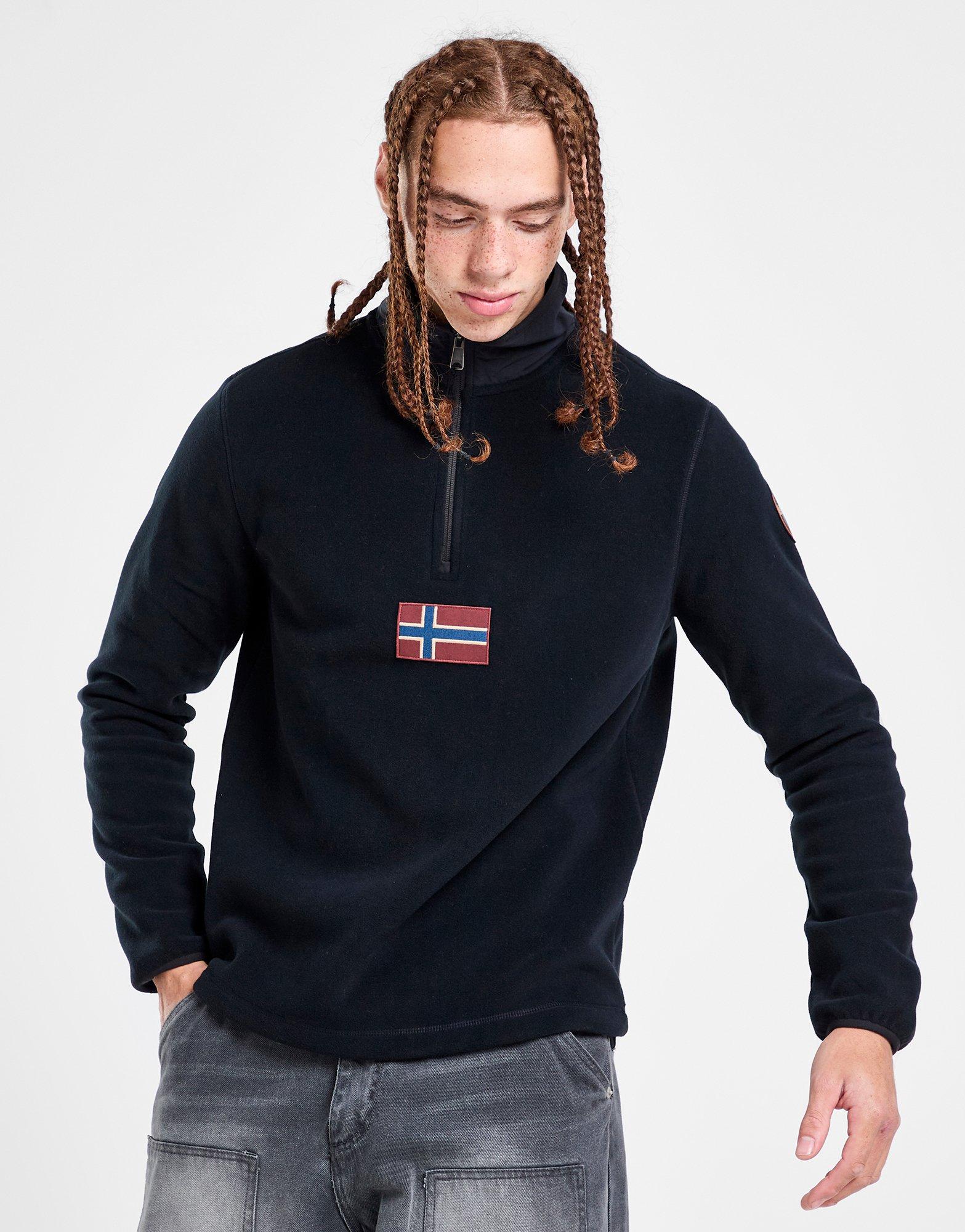 Napapijri Felpa 1/2 Zip Polar Tev
