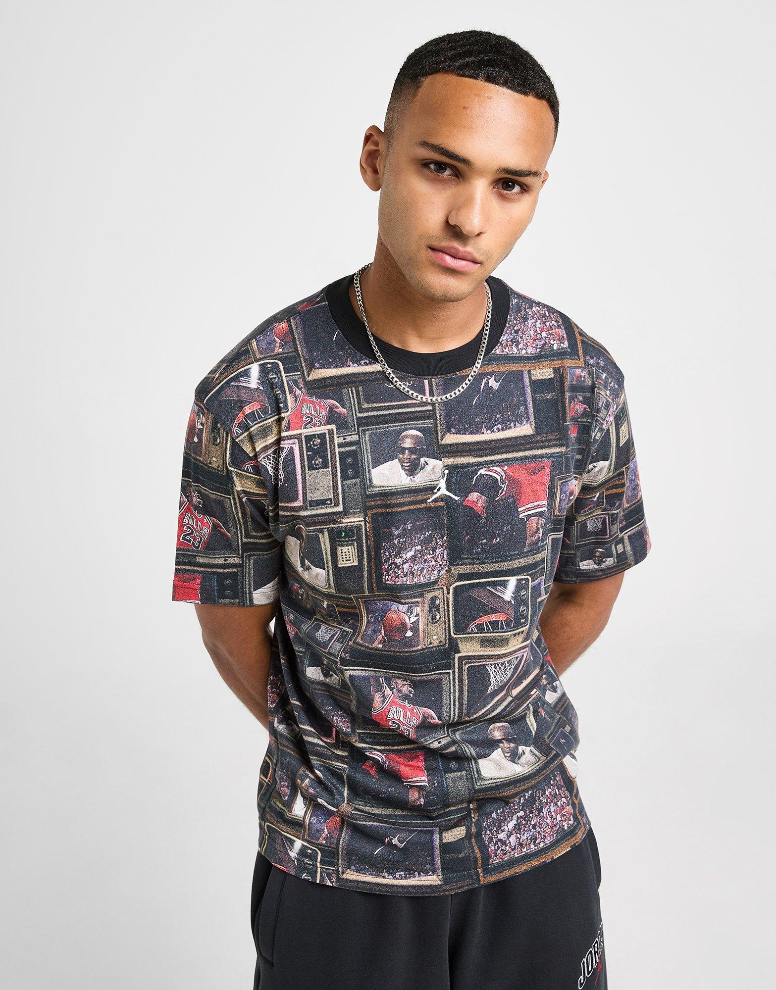Jordan All Over Print Graphic Print T-Shirt