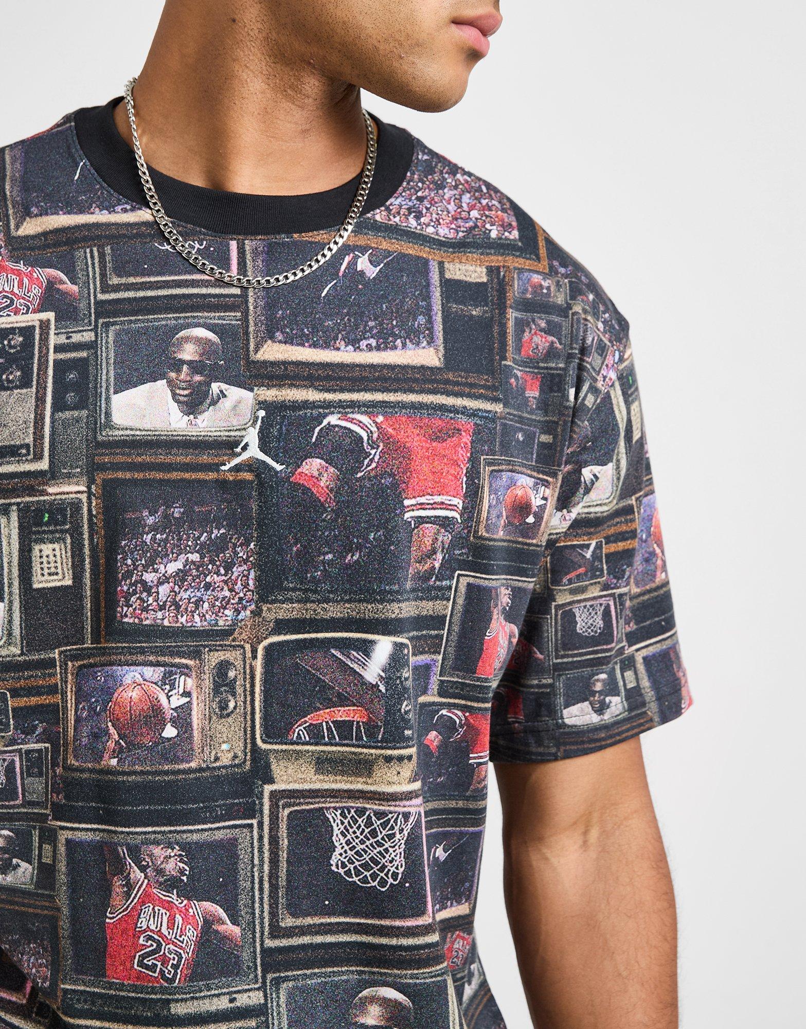 Jordan All Over Print Graphic Print T-Shirt