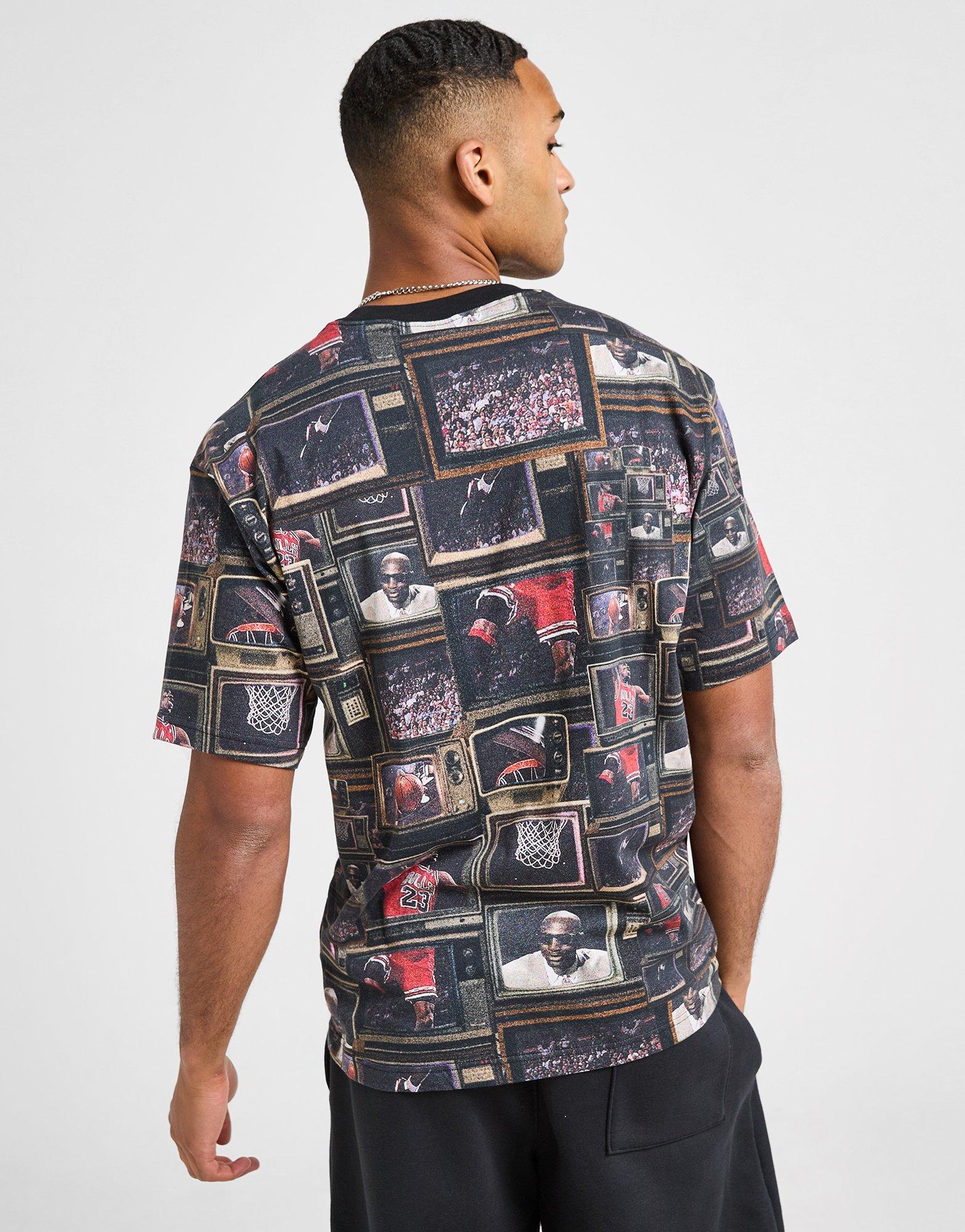 Jordan All Over Print Graphic Print T-Shirt