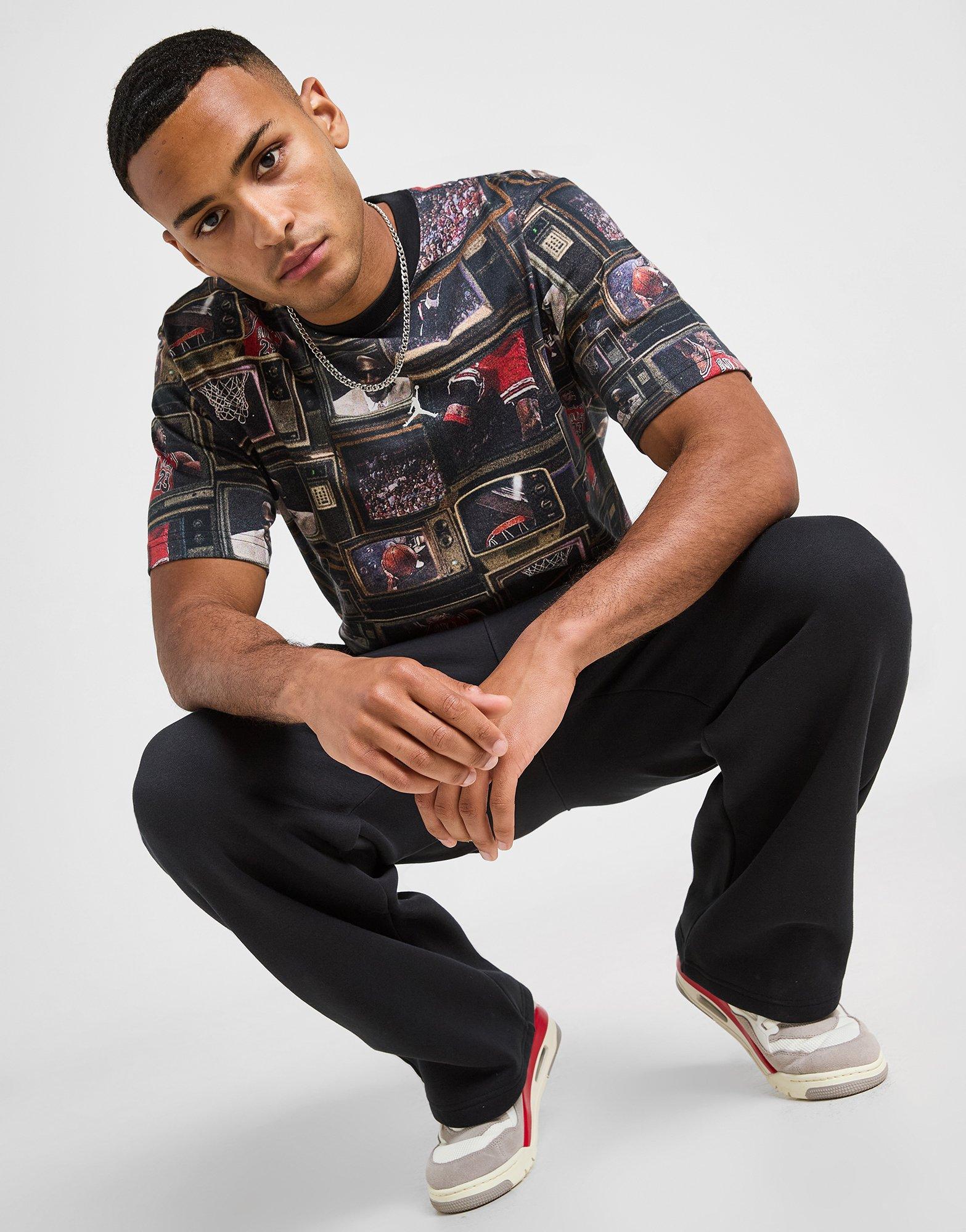 Jordan All Over Print Graphic Print Maglia