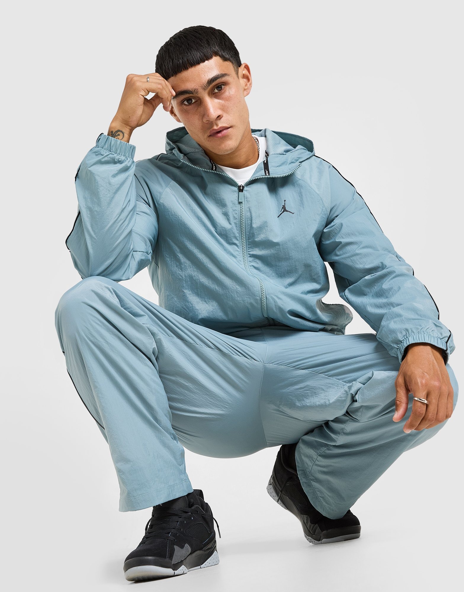 Jordan Sport ナイロンジャケット XXL グレー Jordan Sport ナイロンジャケット XXL グレー