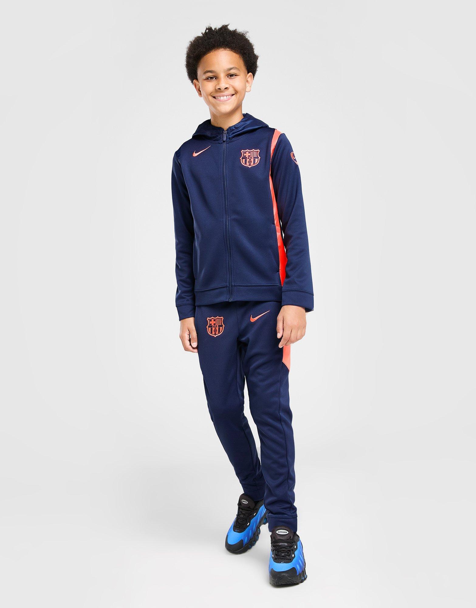 Abbigliamento Tuta Barcellona Junior Nike FC Barcelona Completo