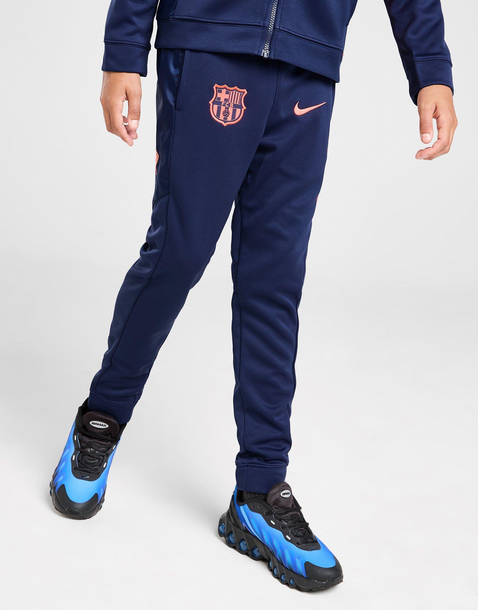 Nike FC Barcelona Hooded Tracksuit Junior