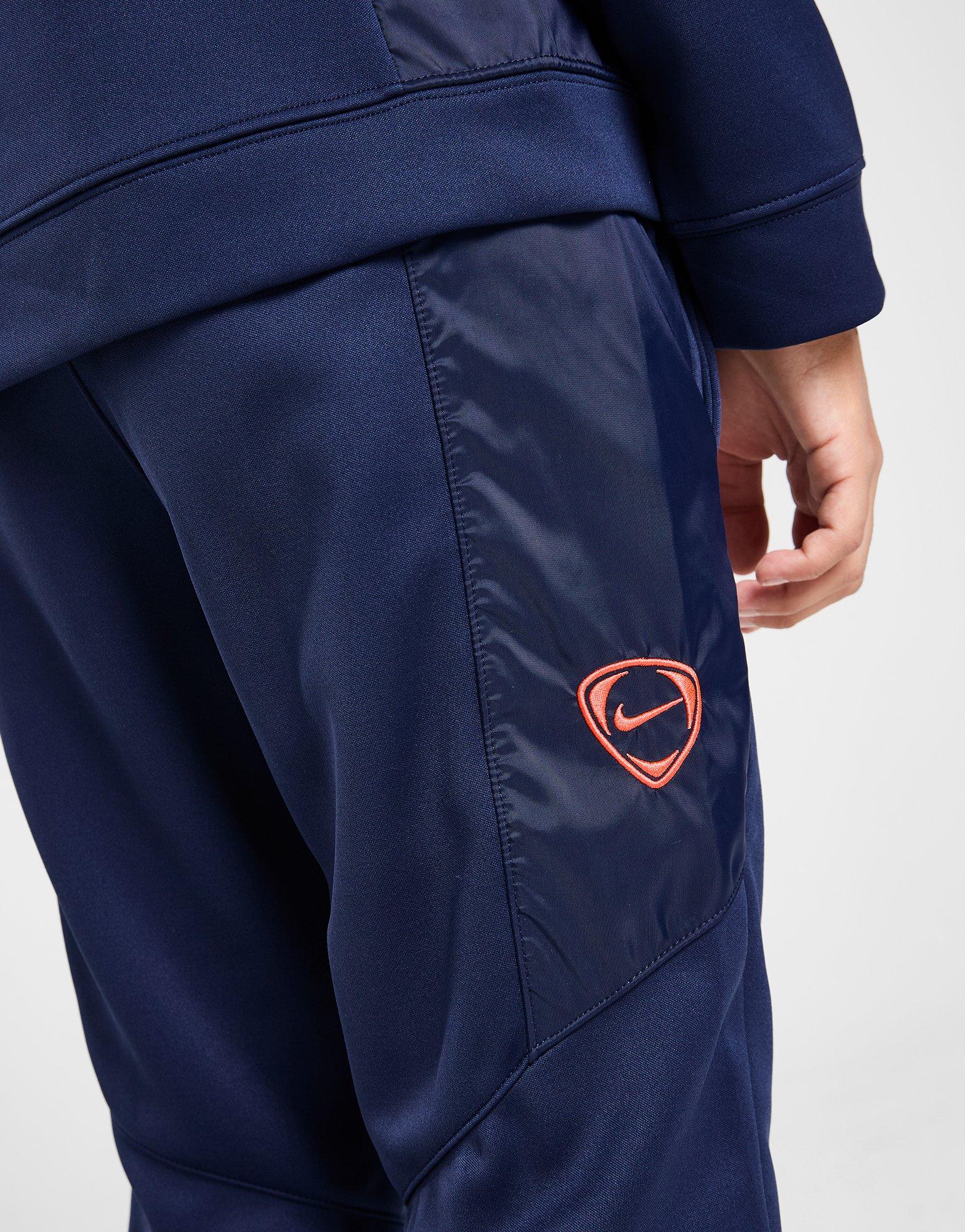 Nike FC Barcelona Hooded Tracksuit Junior