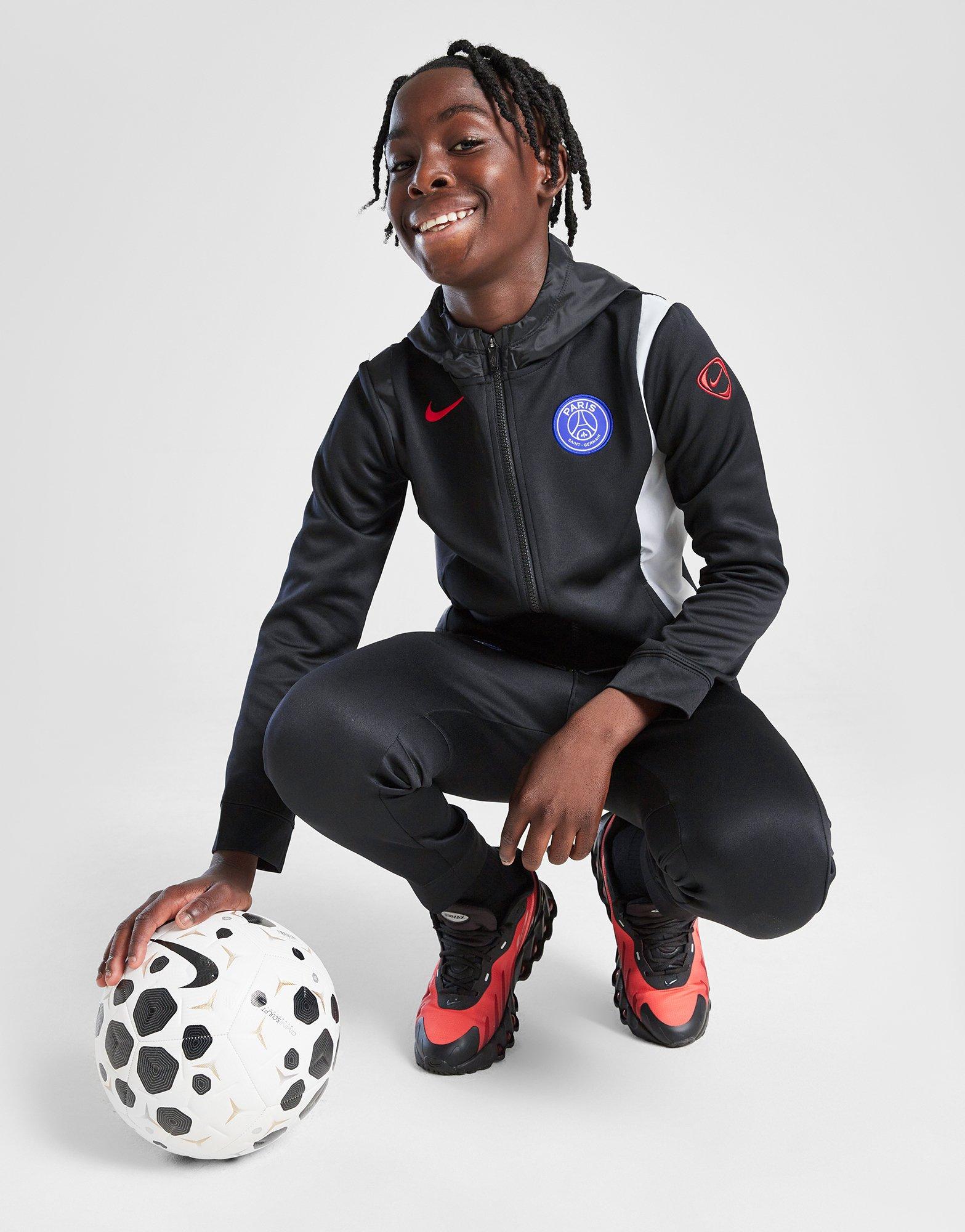 Nike Paris Saint Germain Poly Hooded Tracksuit Junior