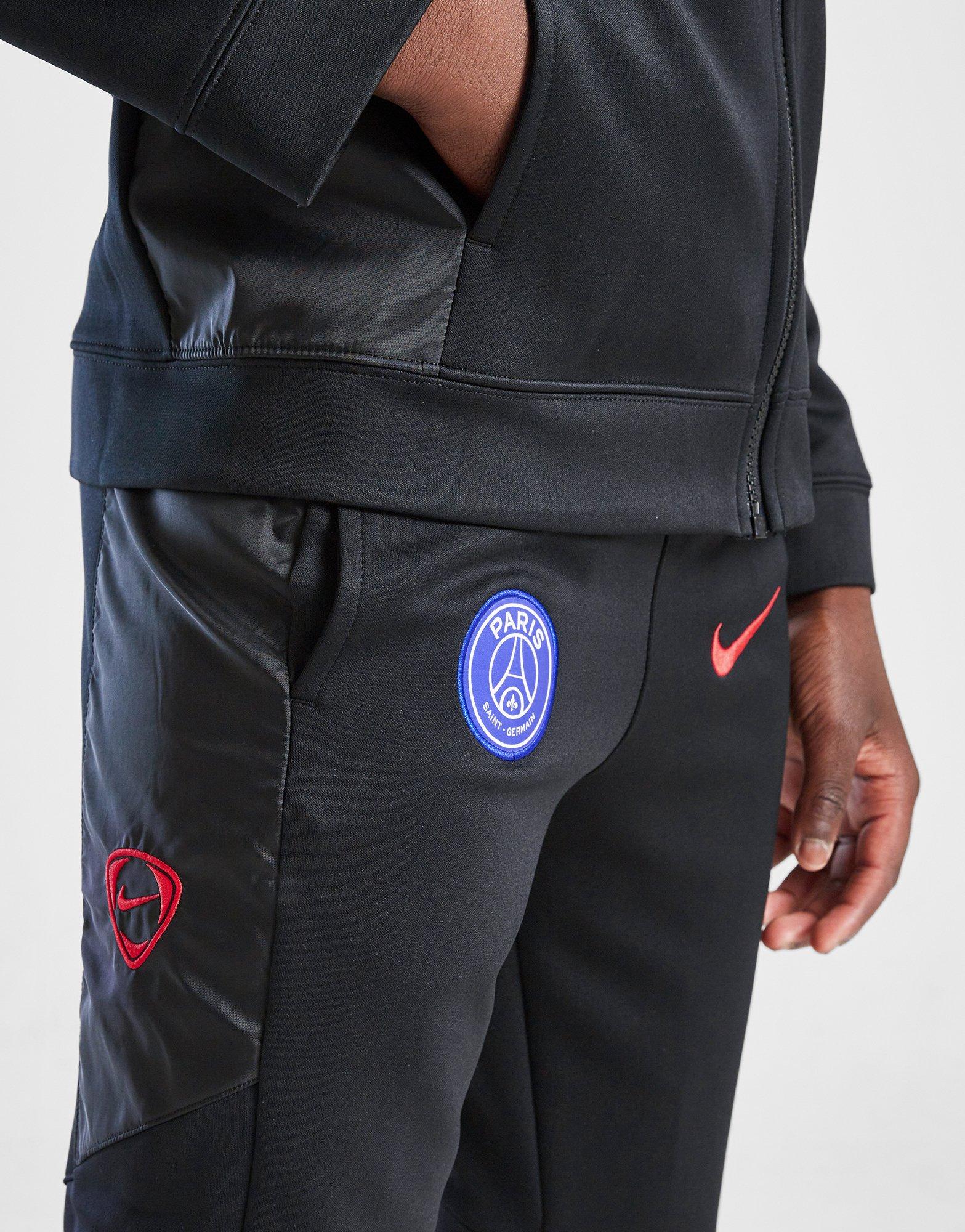 Nike Paris Saint Germain Poly Hooded Tracksuit Junior