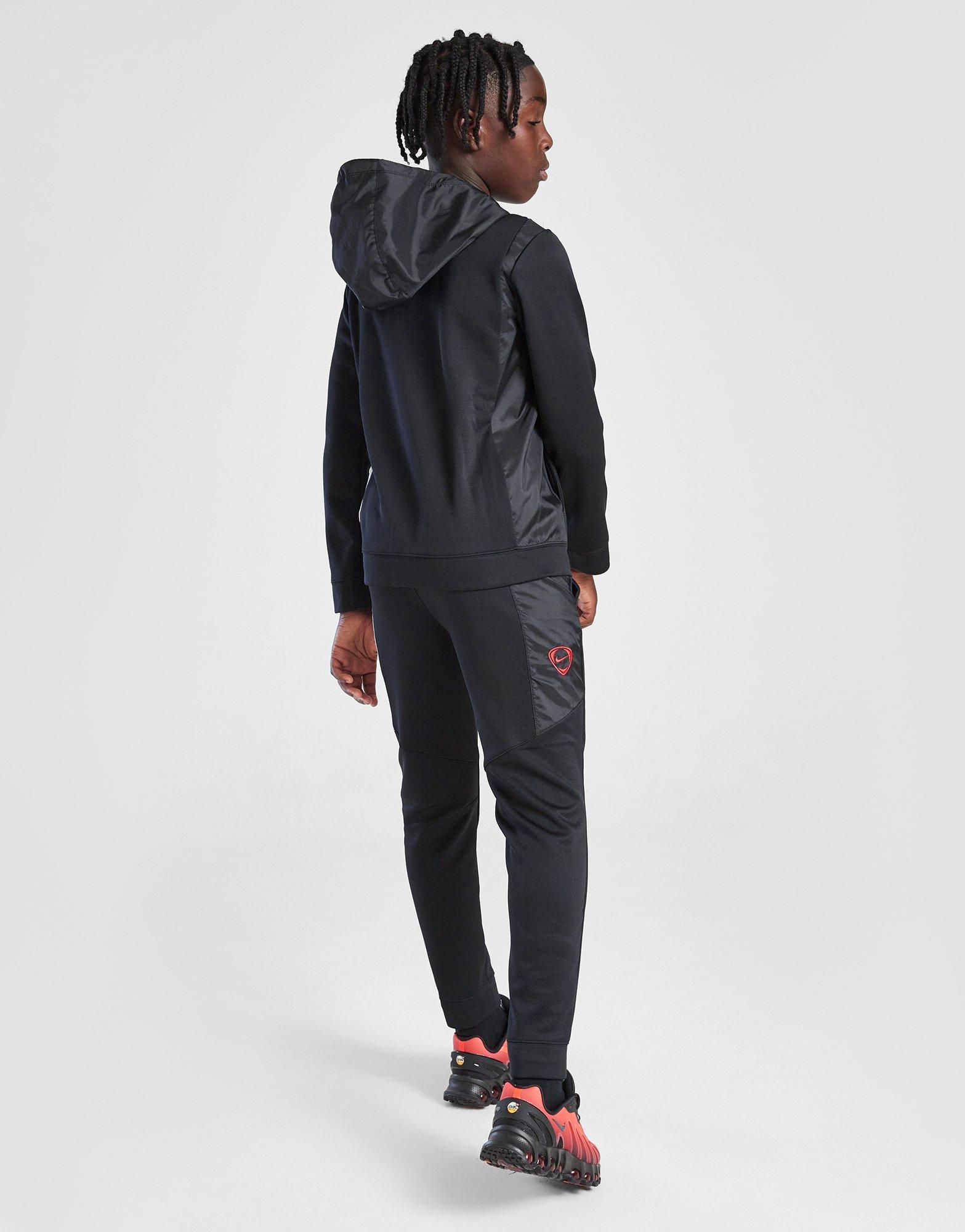 Nike Paris Saint Germain Poly Hooded Tracksuit Junior