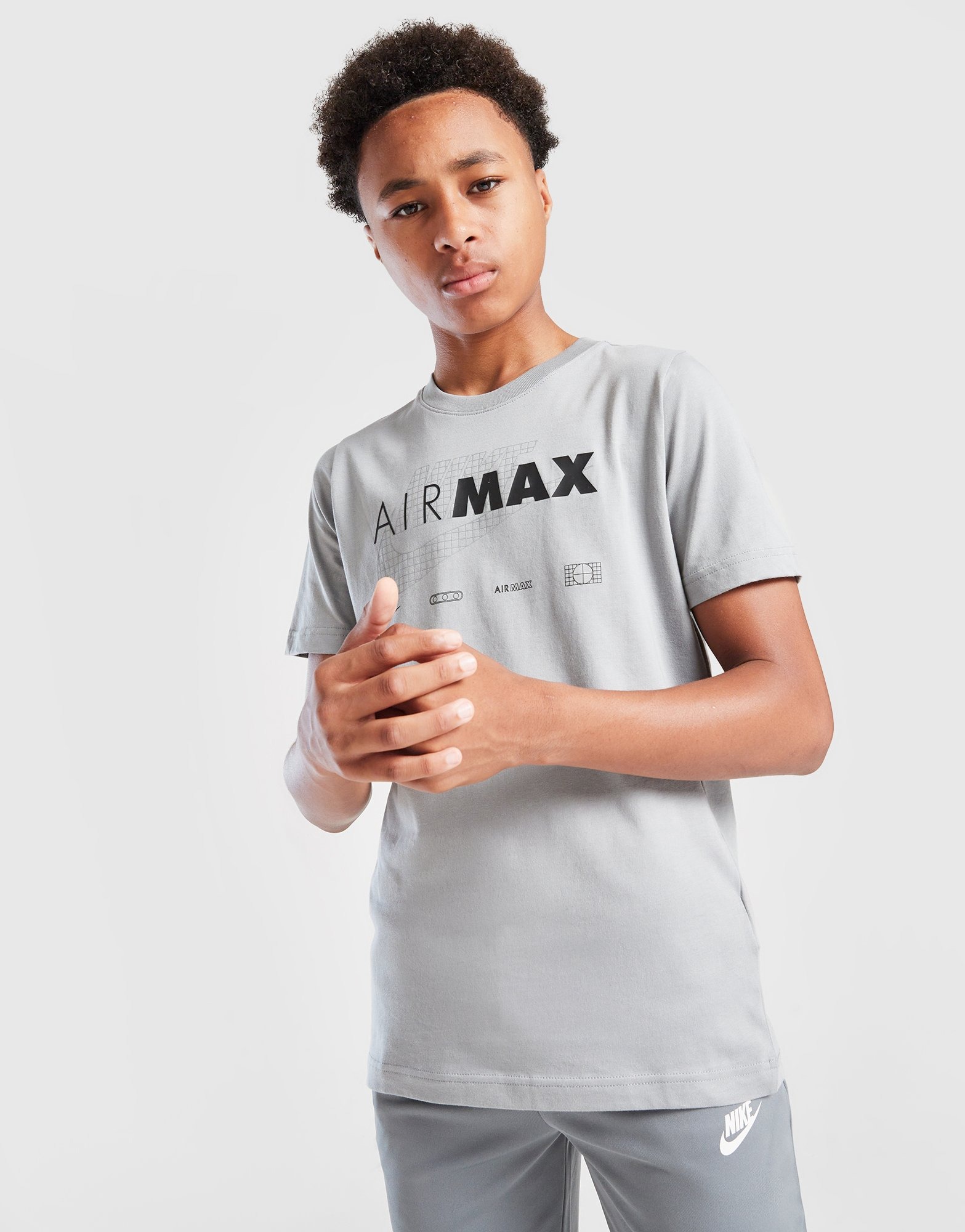 Nike Camiseta Air Max Júnior en Gris JD Sports España