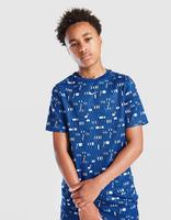 Nike Dri-FIT Geometric All Over Print Maglia Junior