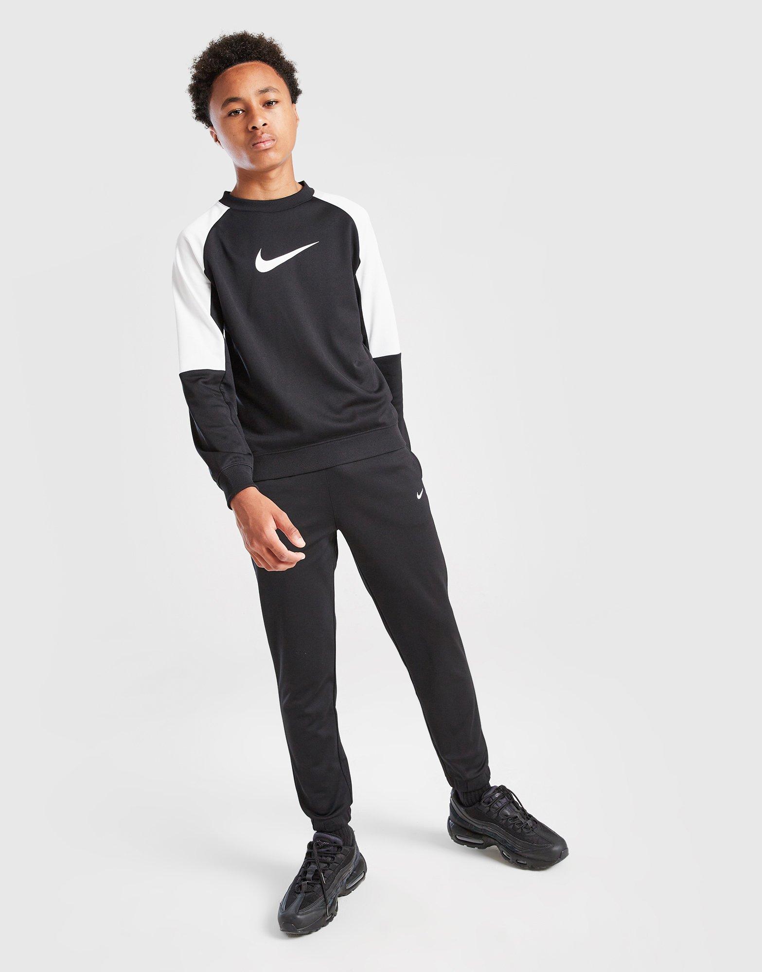 Nike Polyknit Crew Tracksuit Junior