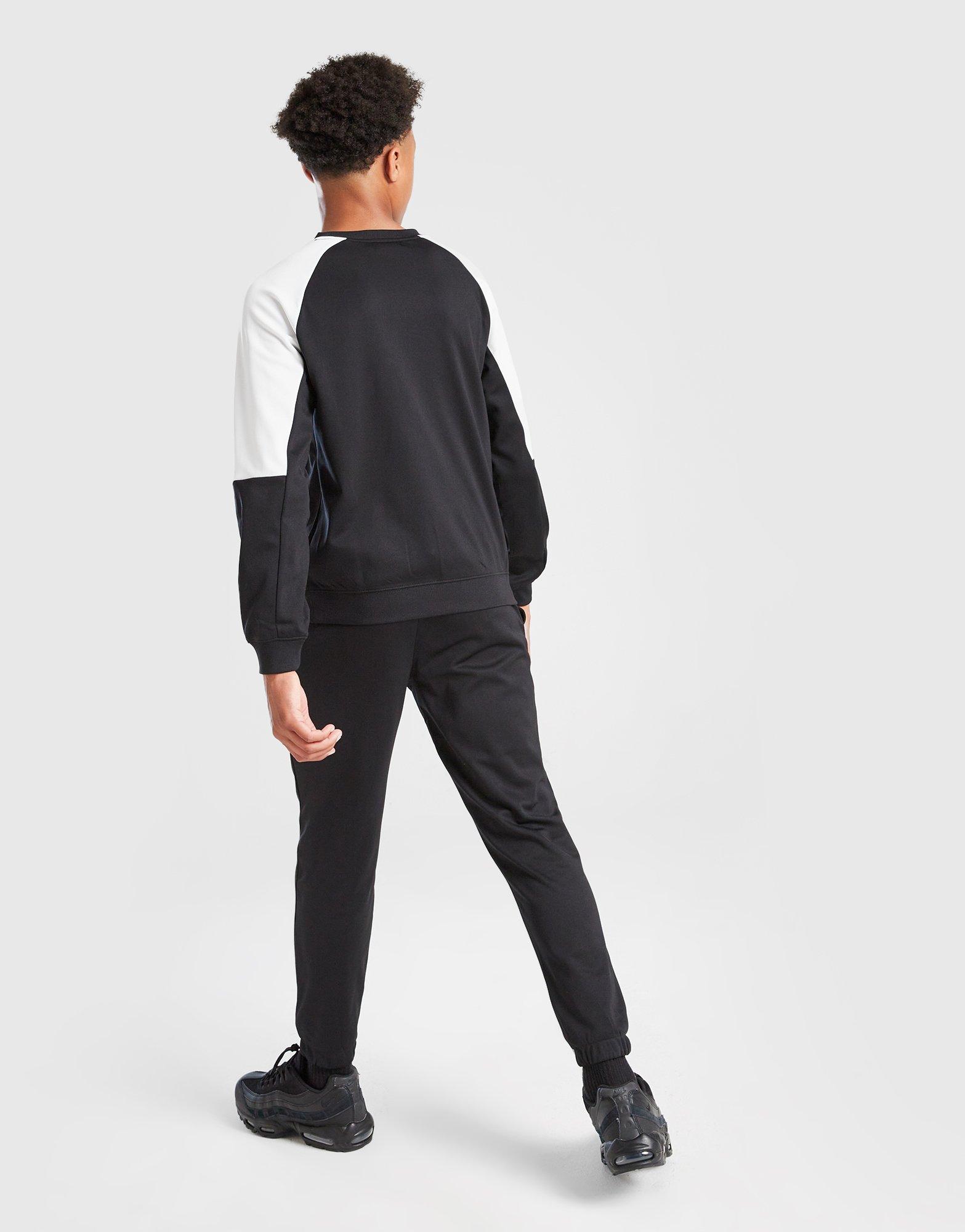 Nike Polyknit Crew Tracksuit Junior