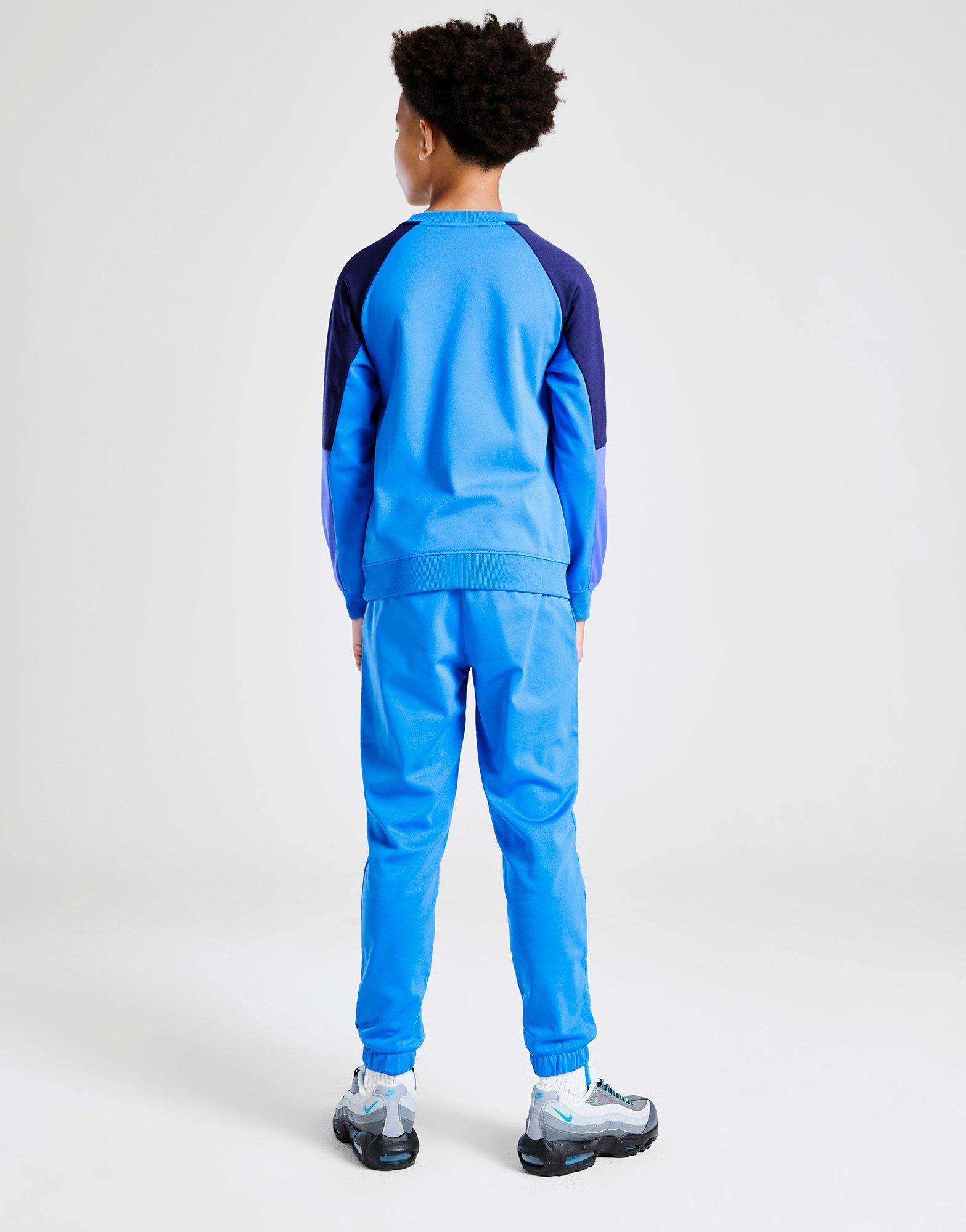 Nike Polyknit Crew Tracksuit Junior