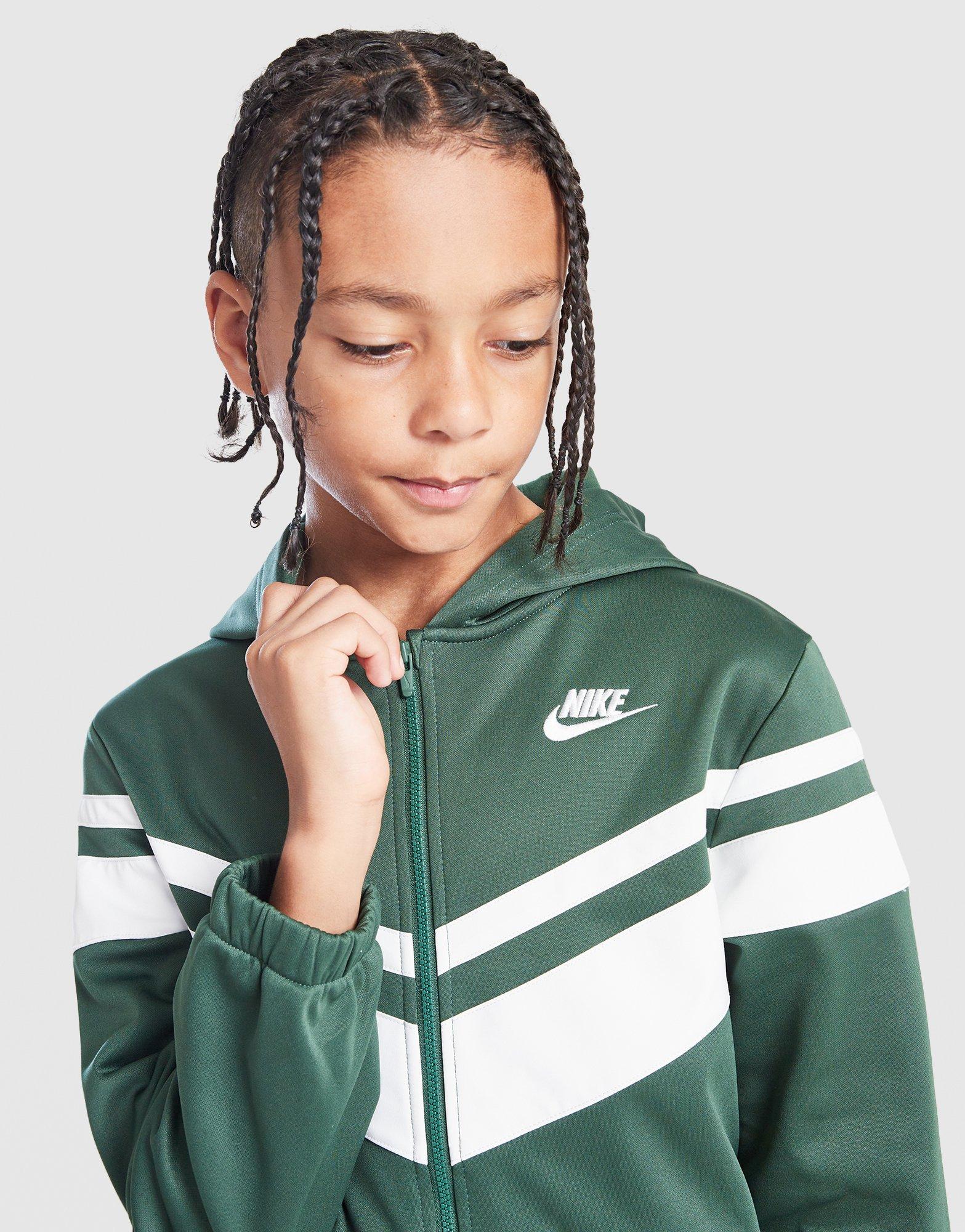 Nike Mixed Full Zip Tracksuit Junior