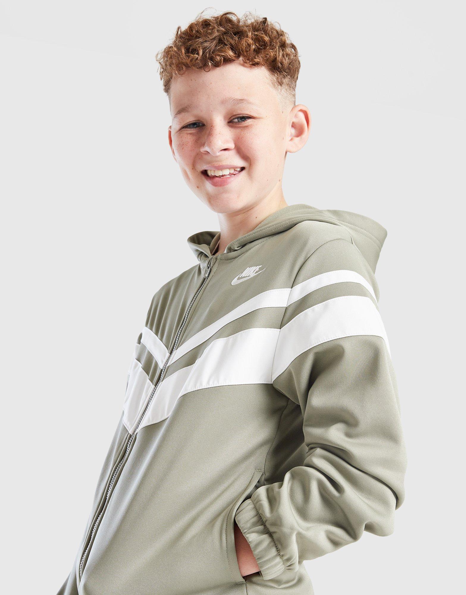 Nike Mixed Full Zip Tracksuit Junior