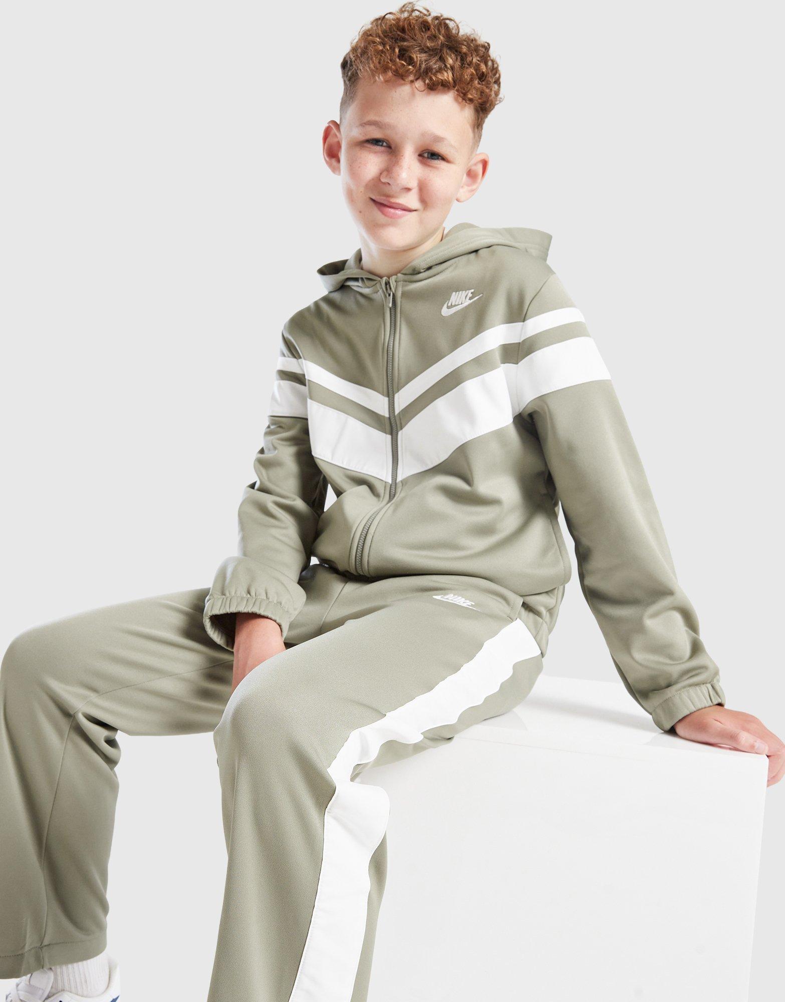 Nike Mixed Full Zip Tracksuit Junior