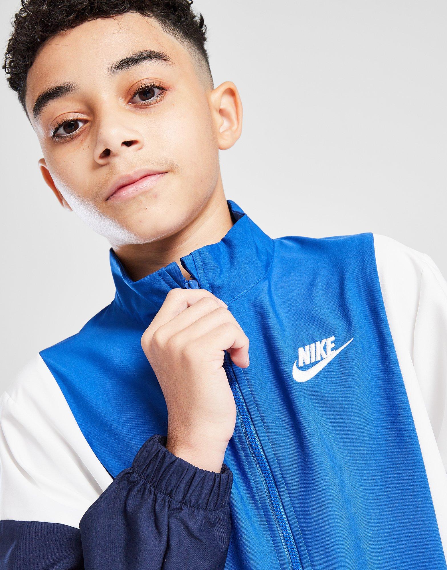 Nike Woven Colour Block Tracksuit Junior