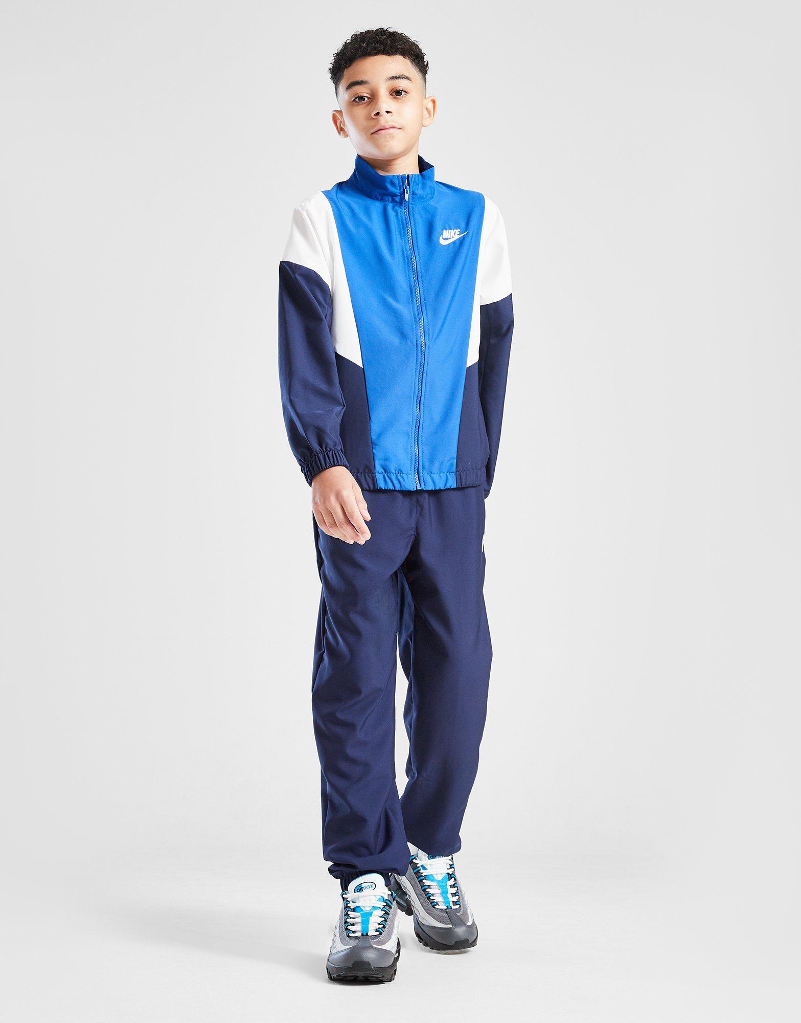 Nike Woven Colour Block Tracksuit Junior