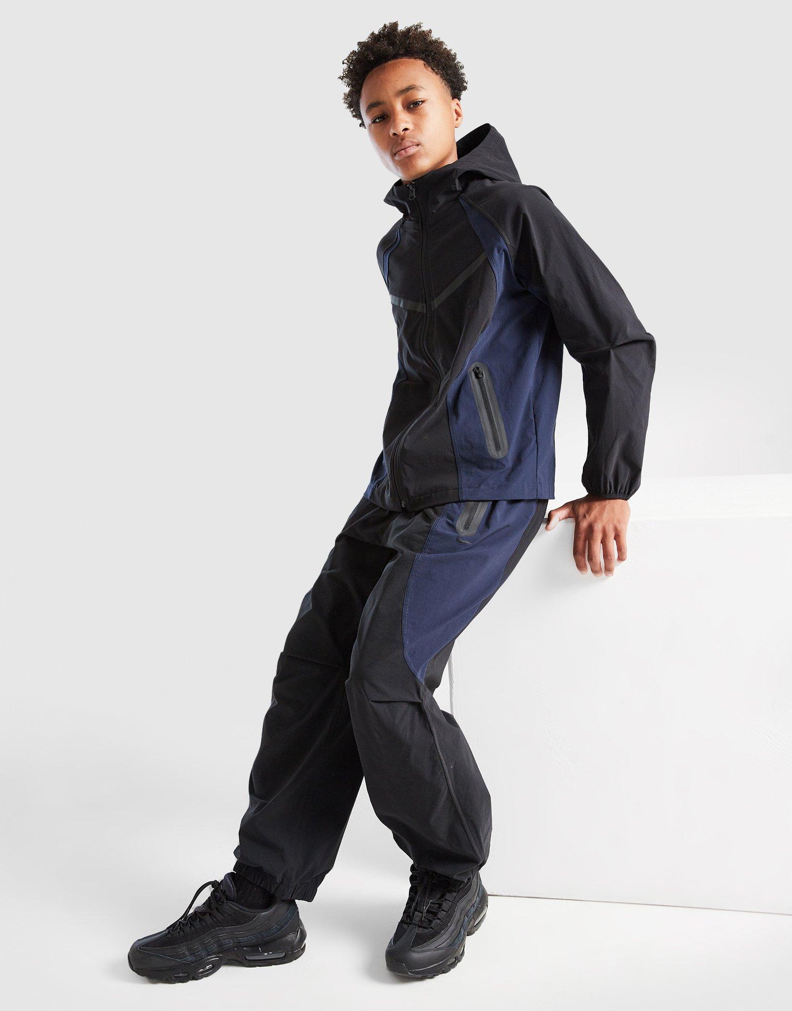 Nike Tech Colour Block Woven Track Pants Junior
