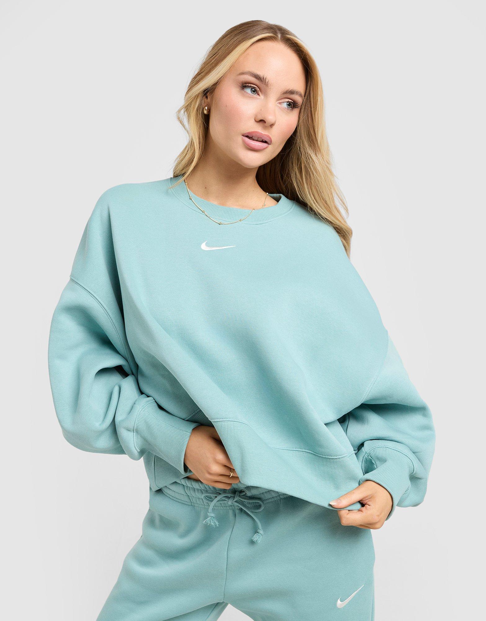 Nike Phoenix Crop Oversized Crew Sweatshirt