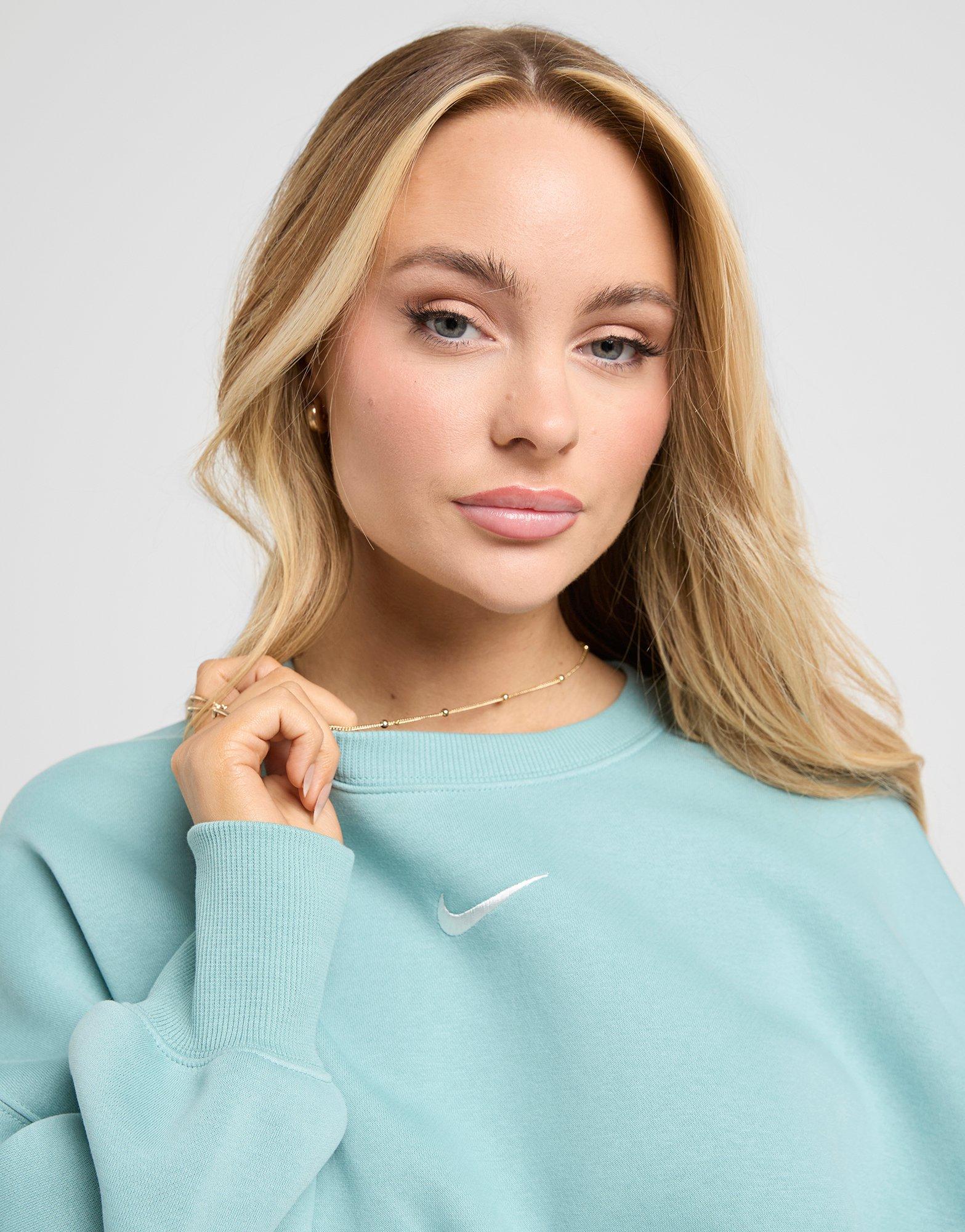 Nike Phoenix Crop Oversized Crew Sweatshirt