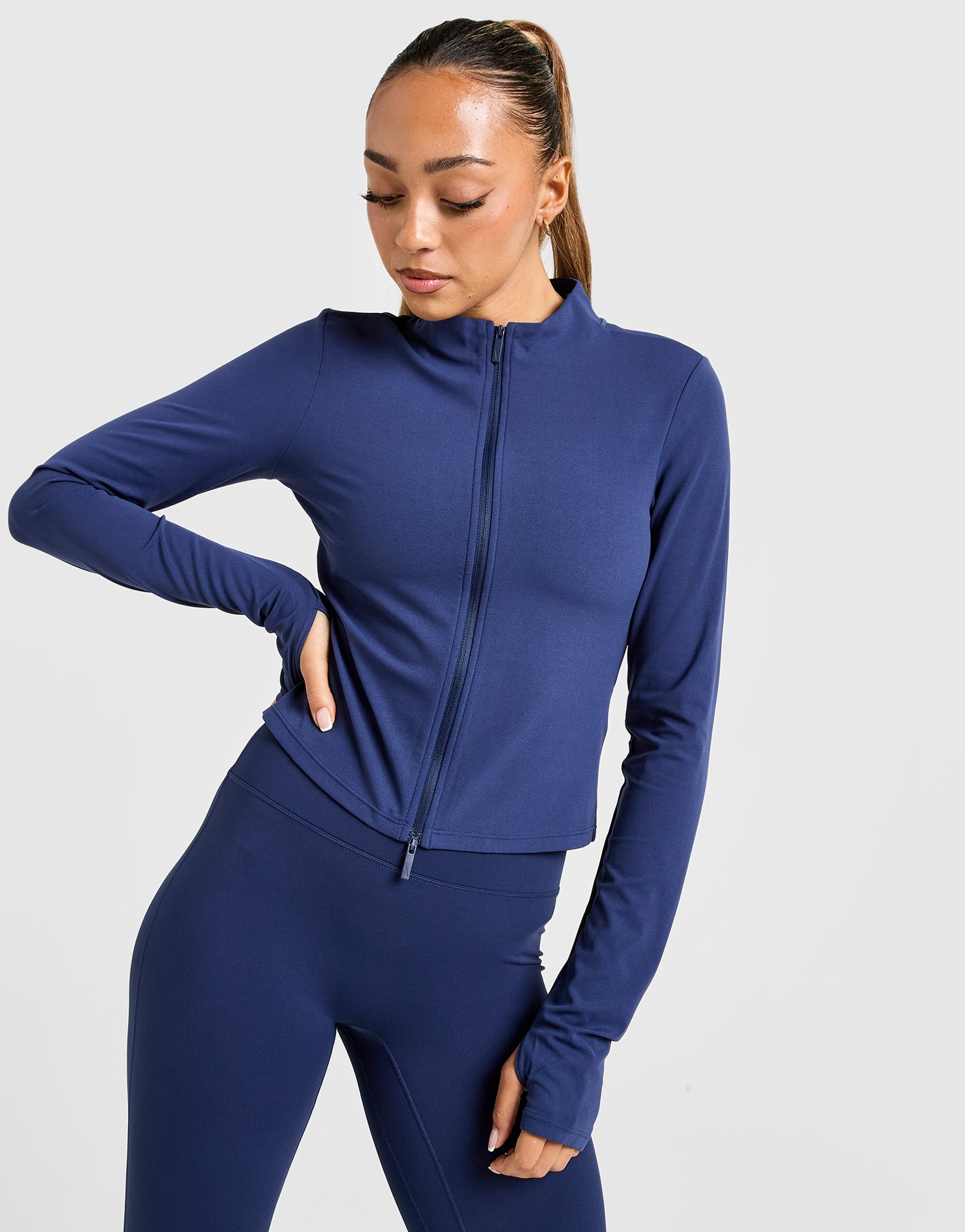 Blue Nike Training Zenvy Full Zip Top - JD Sports Global