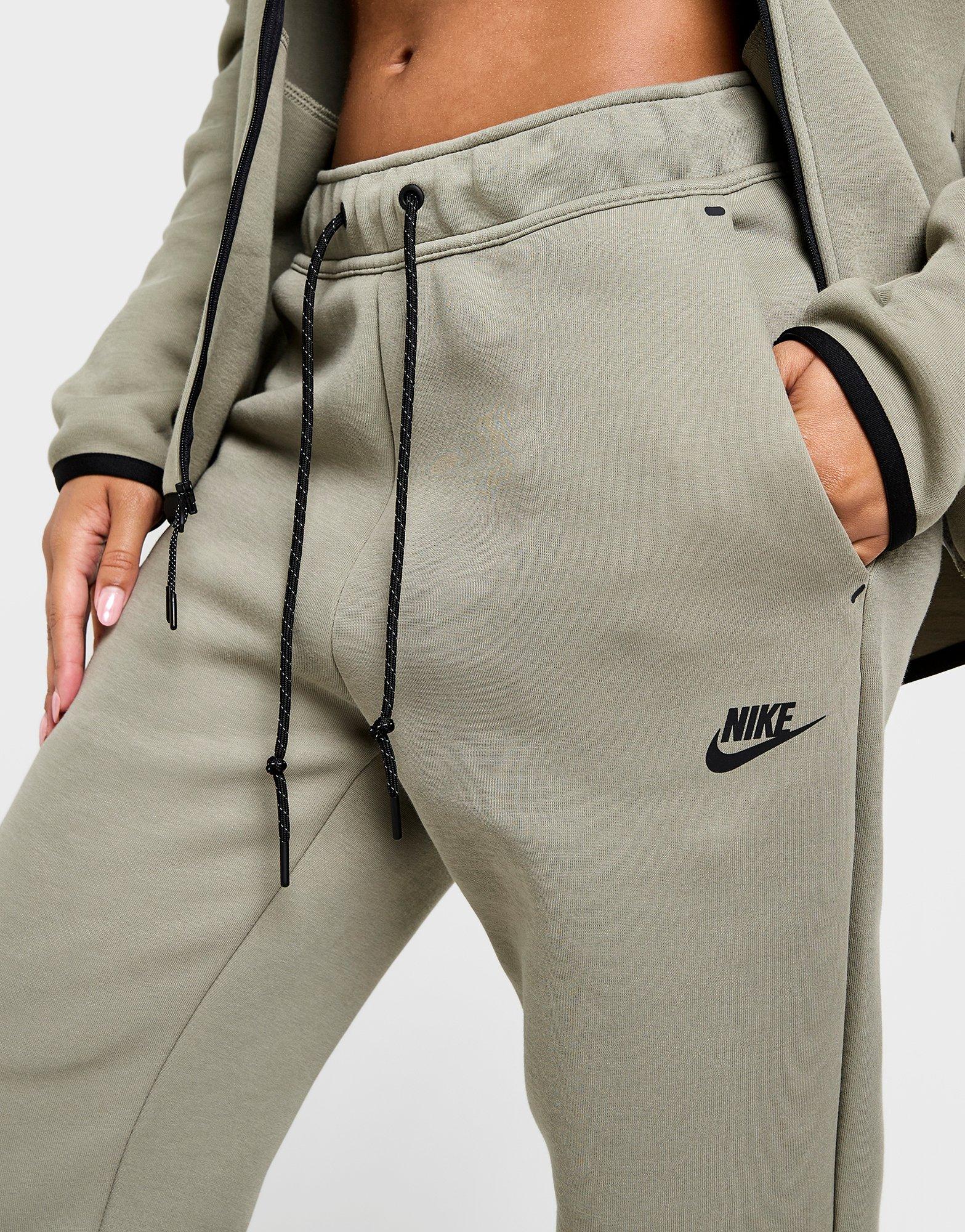 Nike Joggingbroek met halfhoge taille voor dames Sportswear Tech Fleece