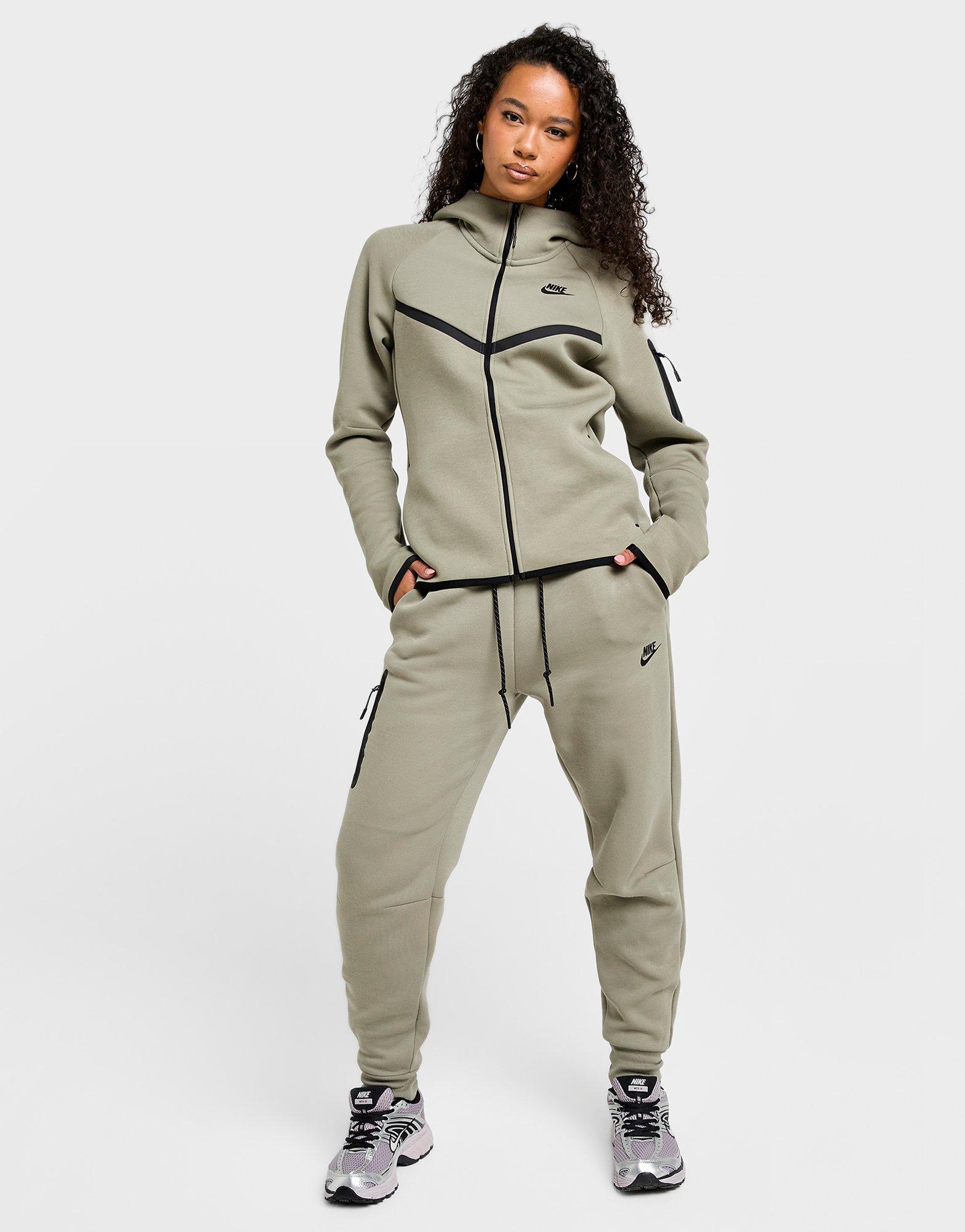 Nike Joggingbroek met halfhoge taille voor dames Sportswear Tech Fleece