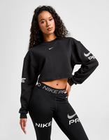 Nike Women's Dri-FIT Loose Crew-Neck French Terry Sweatshirt Pro
