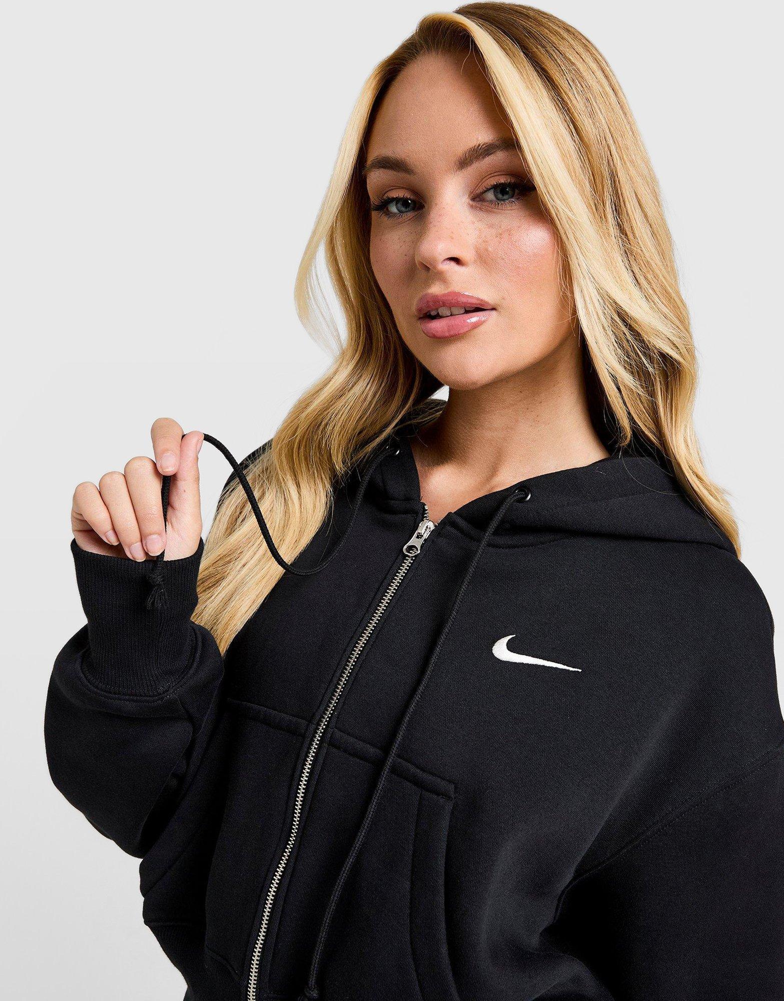 Nike Phoenix Crop Full Zip Hoodie