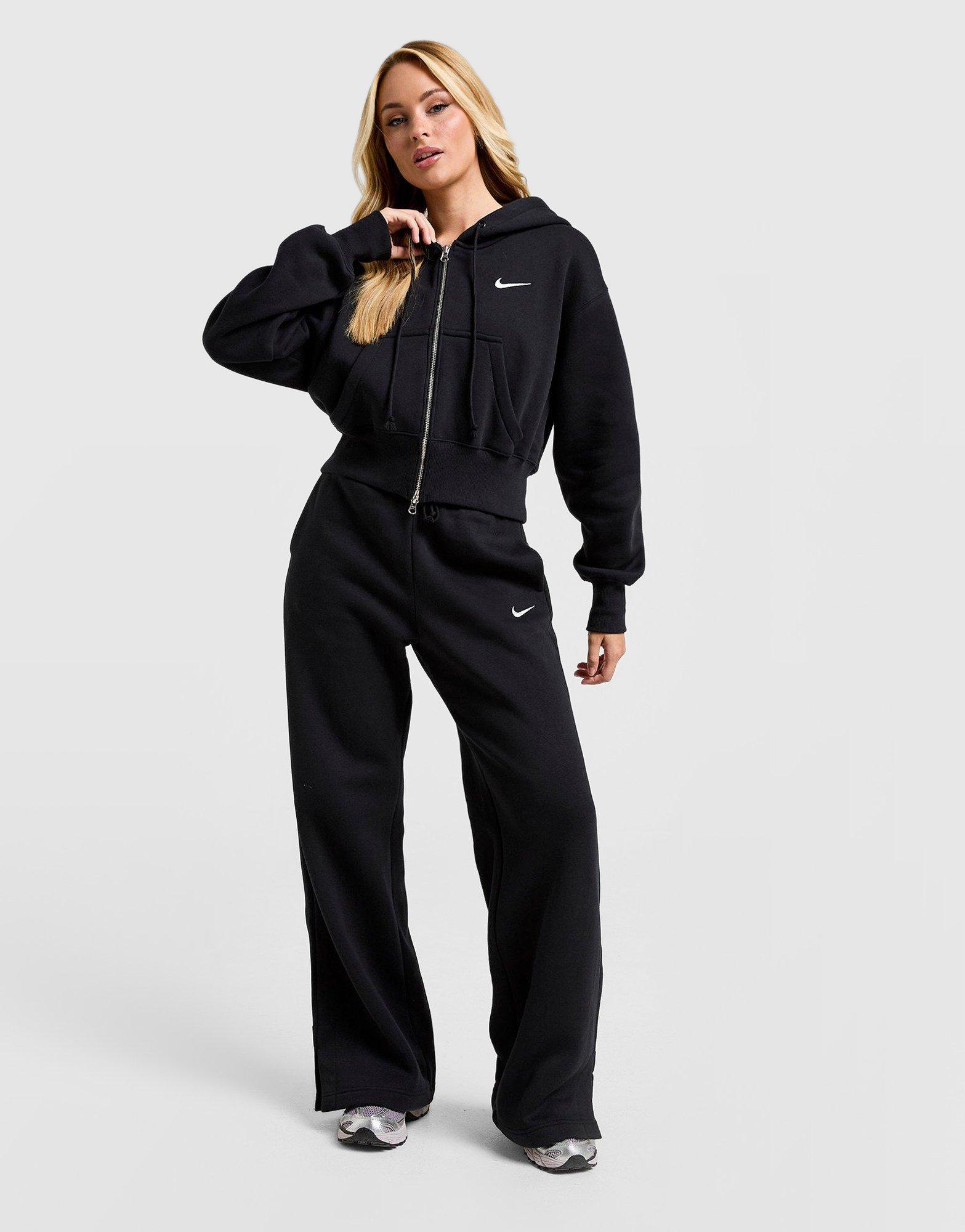 Nike Phoenix Crop Full Zip Hoodie