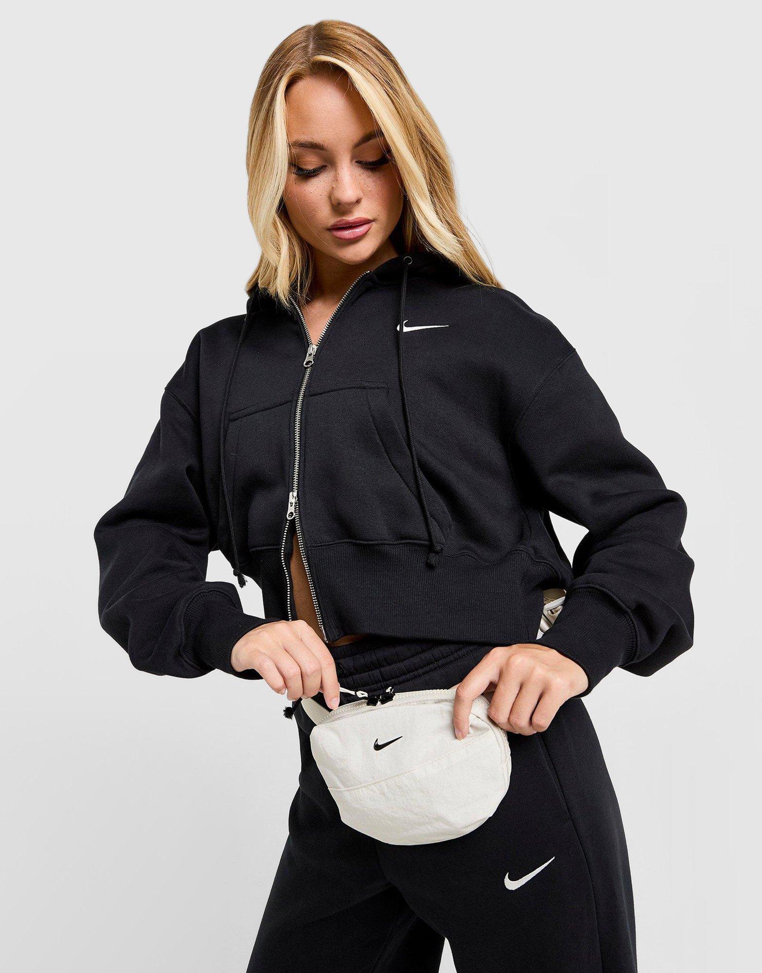 Nike Phoenix Crop Full Zip Hoodie