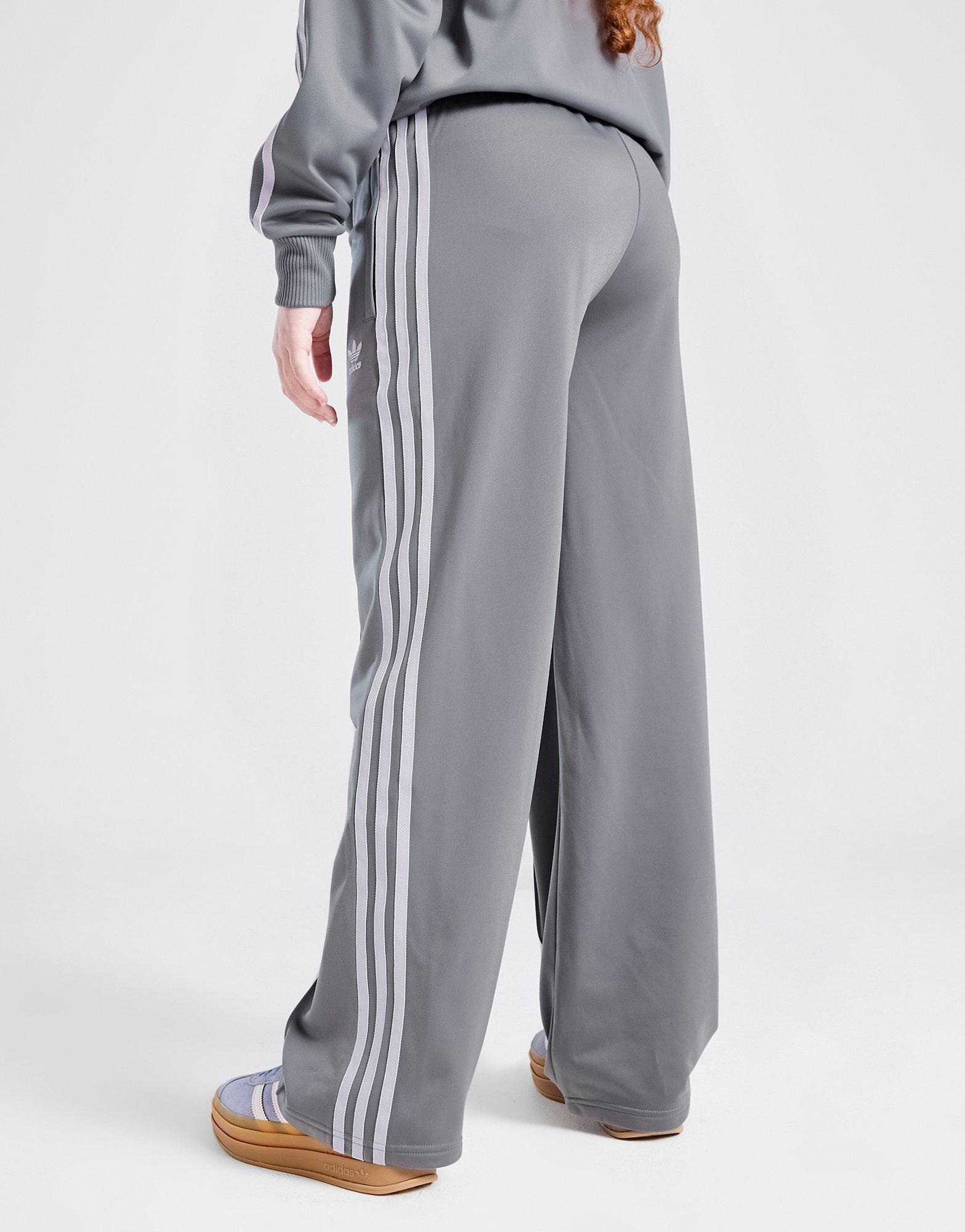 adidas Originals Girls' Firebird Wide Leg Track Pants Junior
