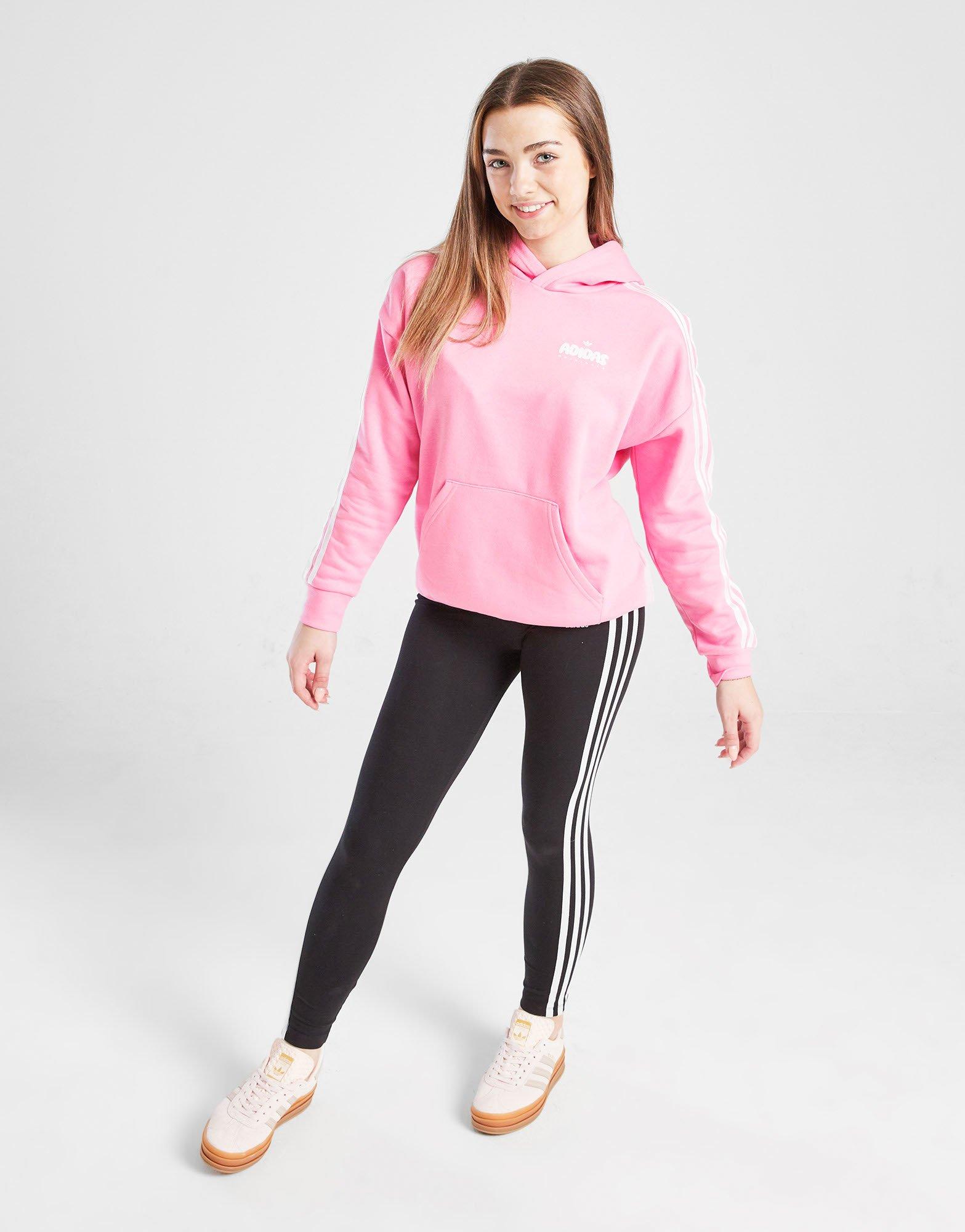 adidas Originals Girls' Bubble Hoodie Junior