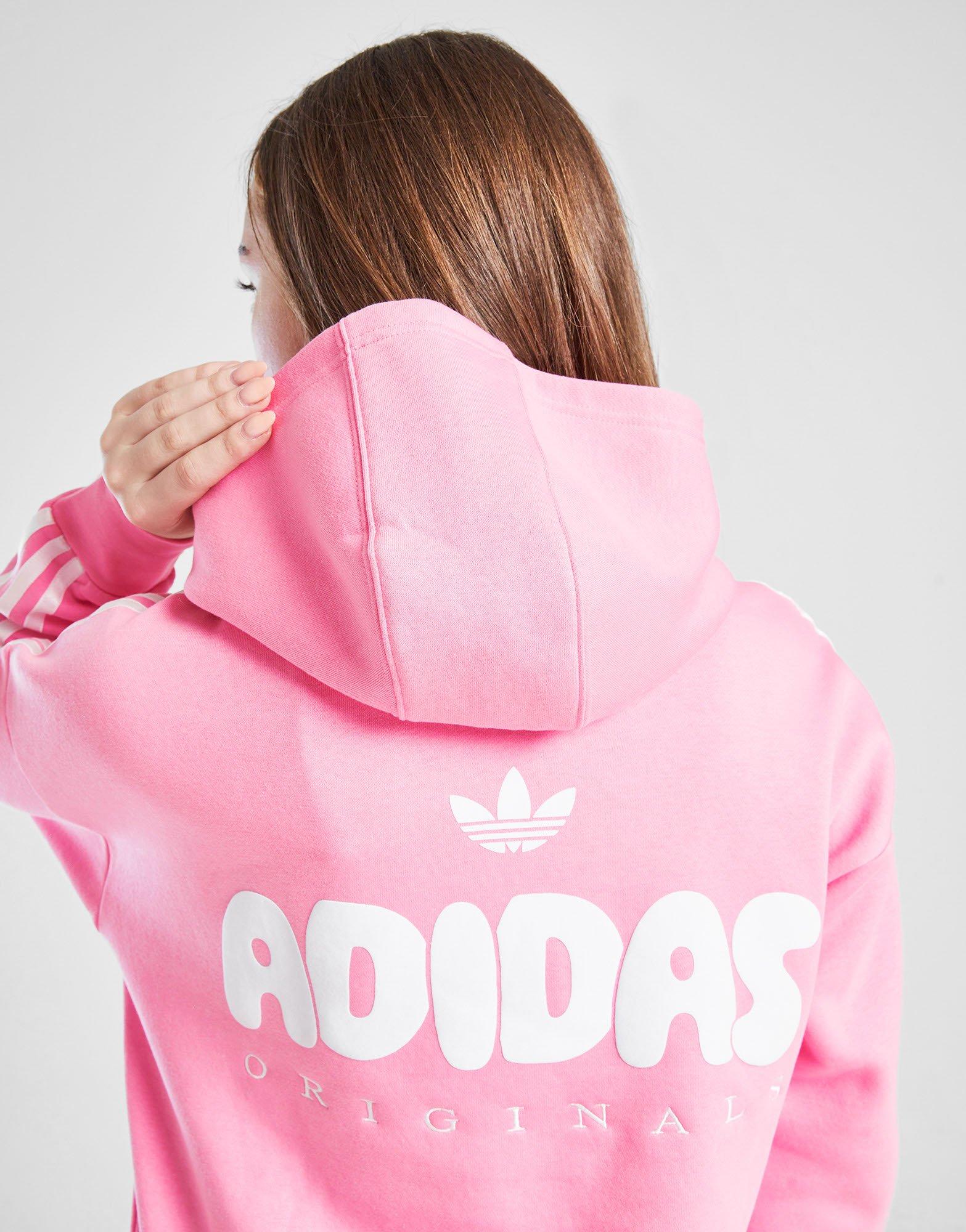 adidas Originals Girls' Bubble Hoodie Junior