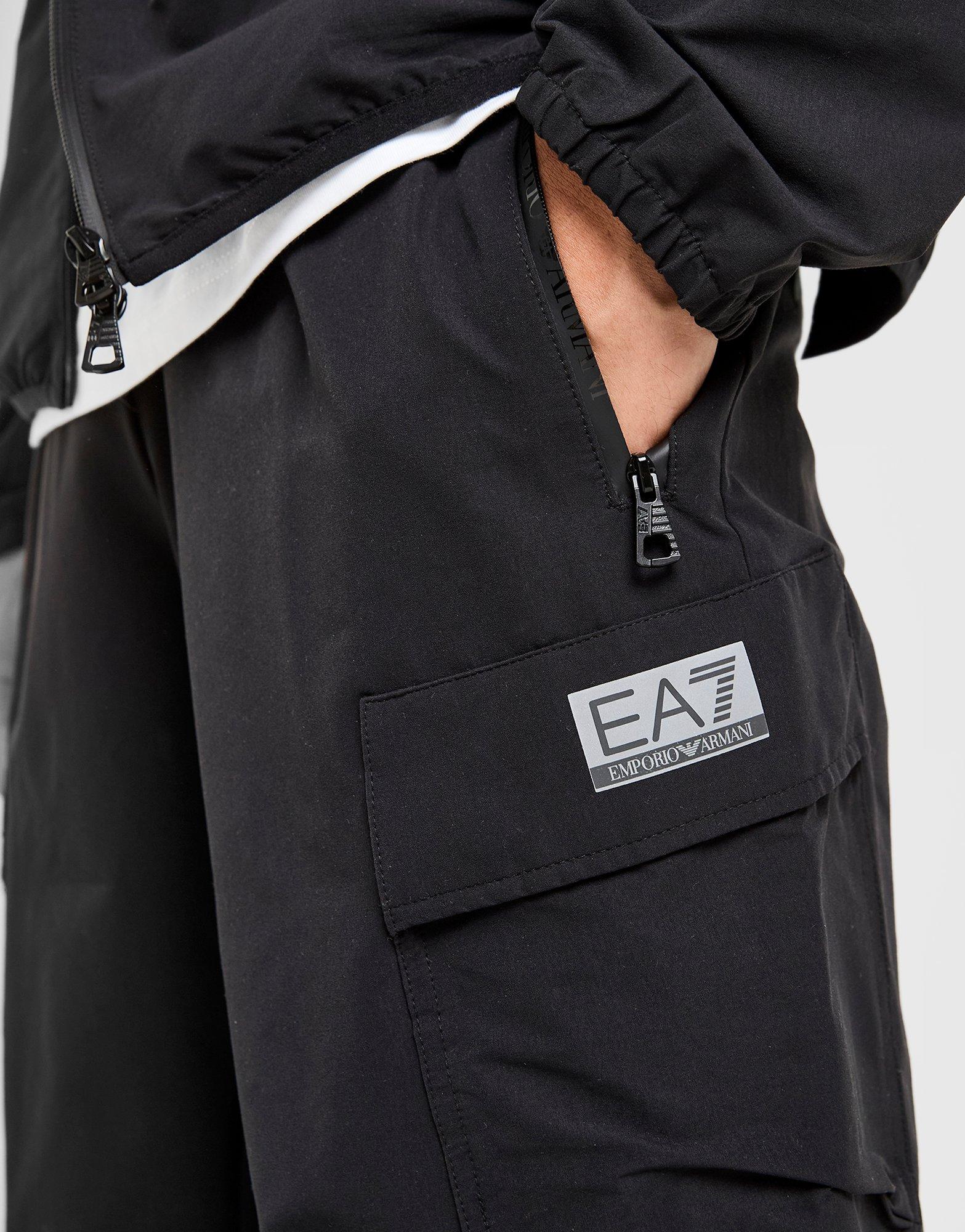 EA7 Emporio Armani Reflective Woven Cargo Pants