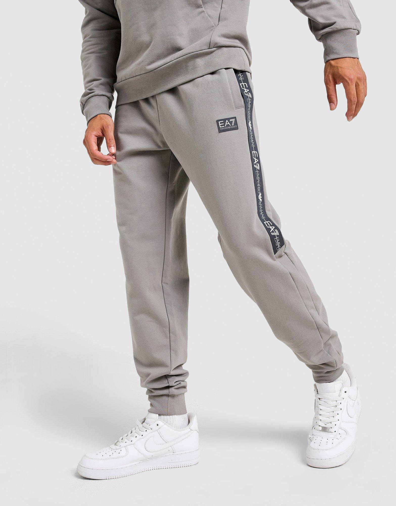 EA7 Emporio Armani Tape Large Logo Joggers