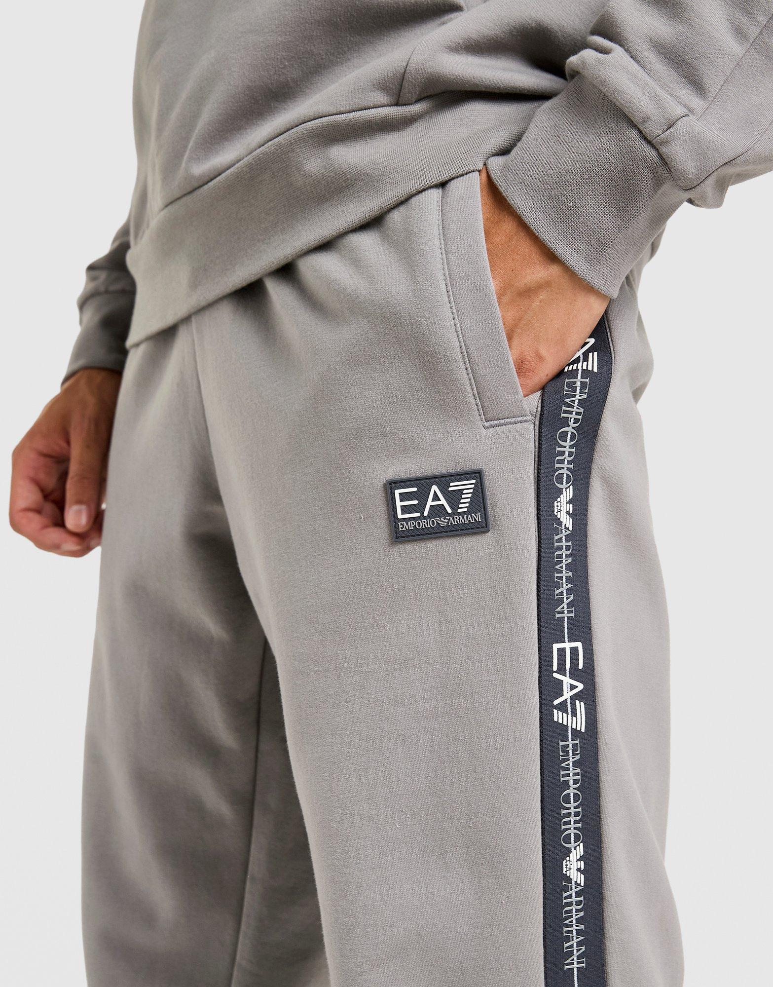 EA7 Emporio Armani Tape Large Logo Joggers