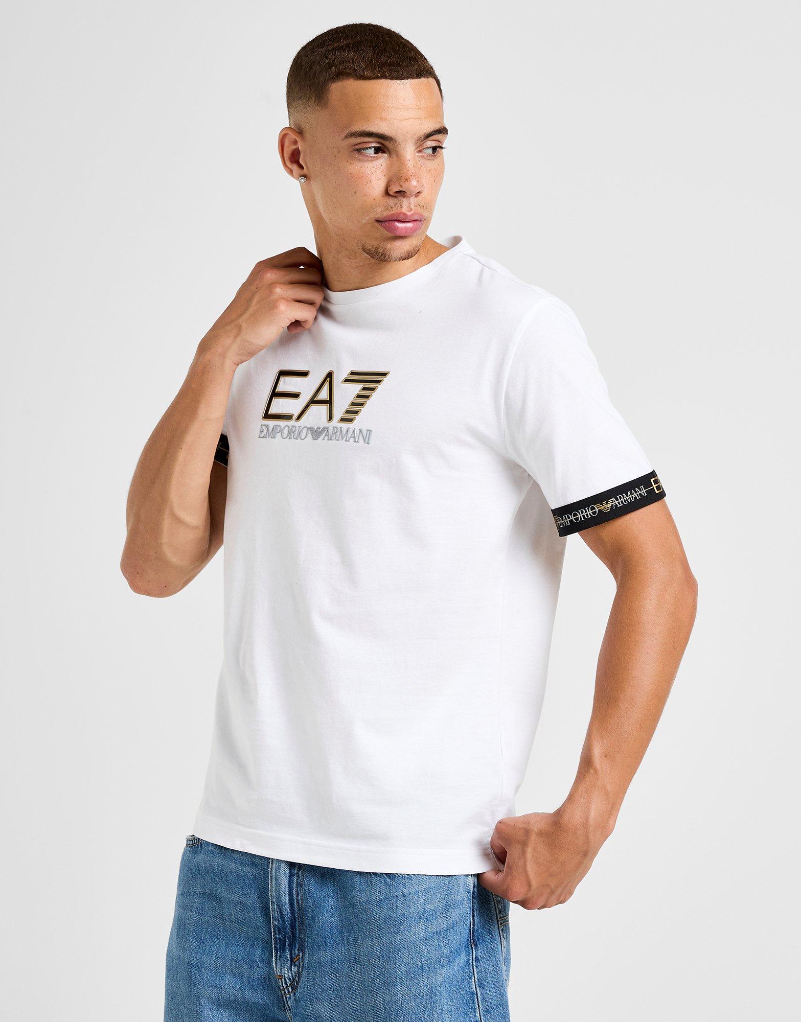 EA7 Emporio Armani Tape Large Logo T-Shirt