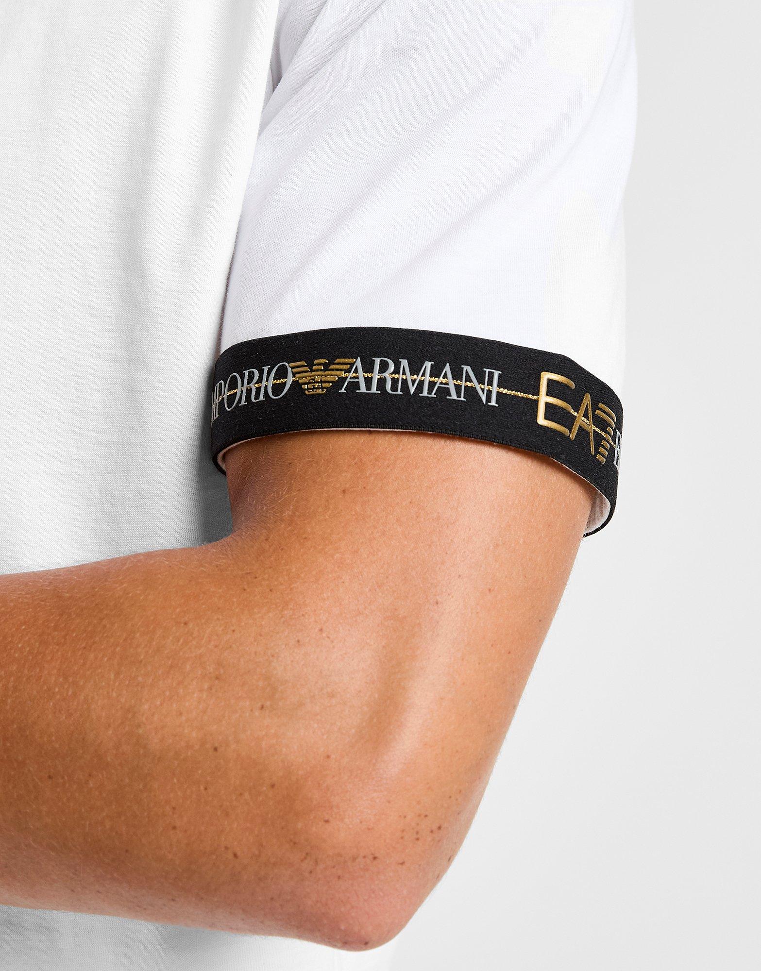 EA7 Emporio Armani Tape Large Logo T-Shirt