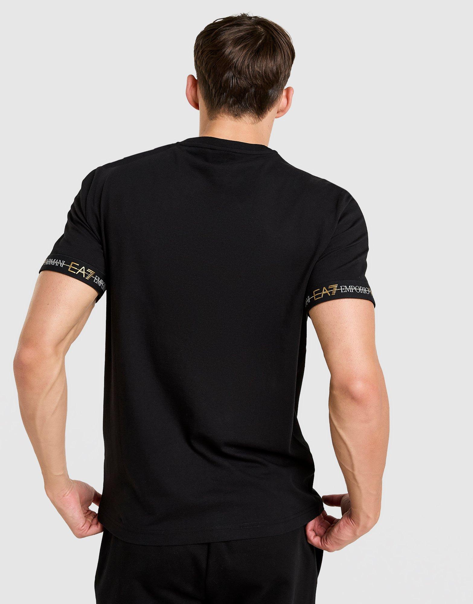 EA7 Emporio Armani Tape Large Logo T-Shirt