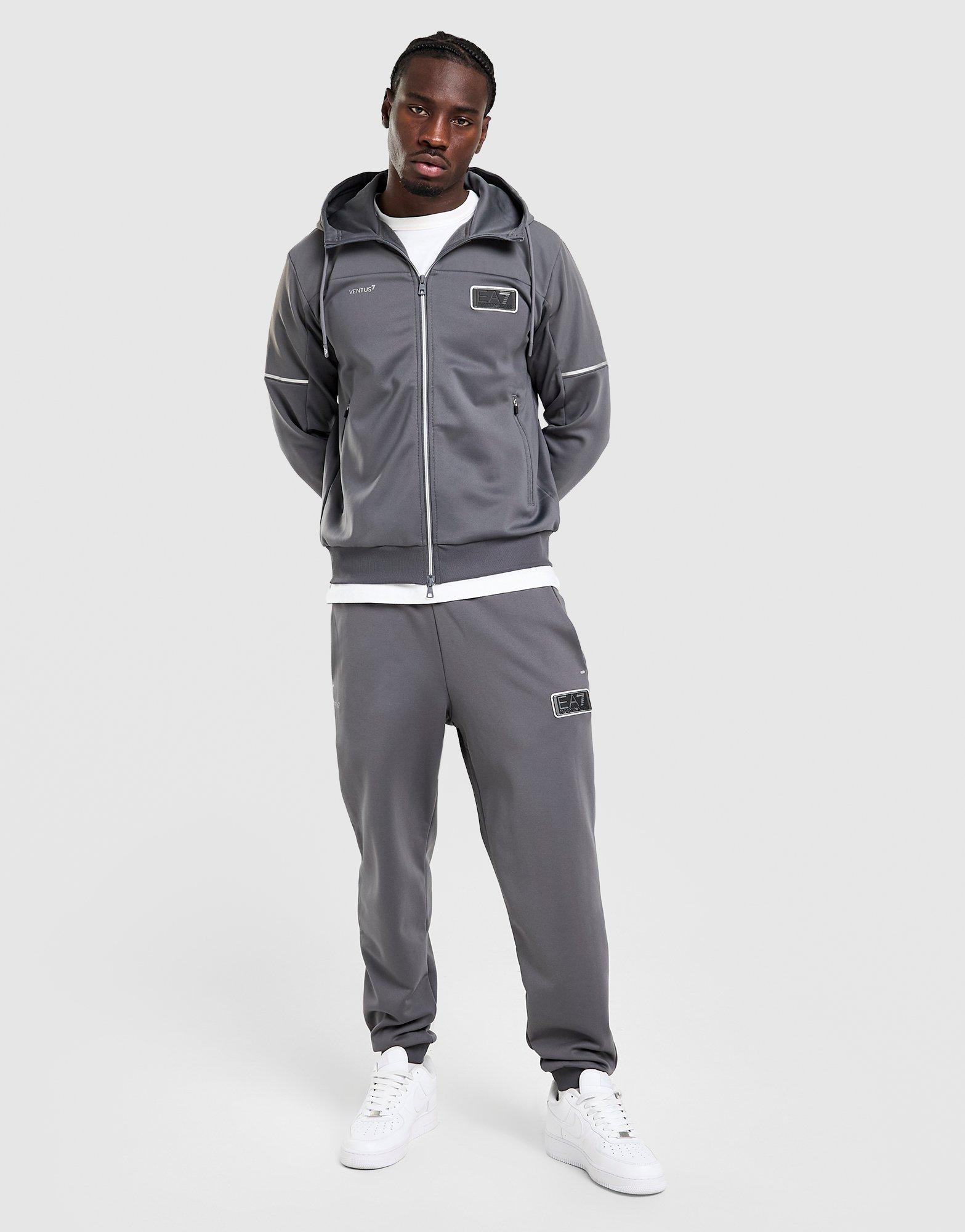 EA7 Emporio Armani Natural VENTUS7 Full Zip Hoodie