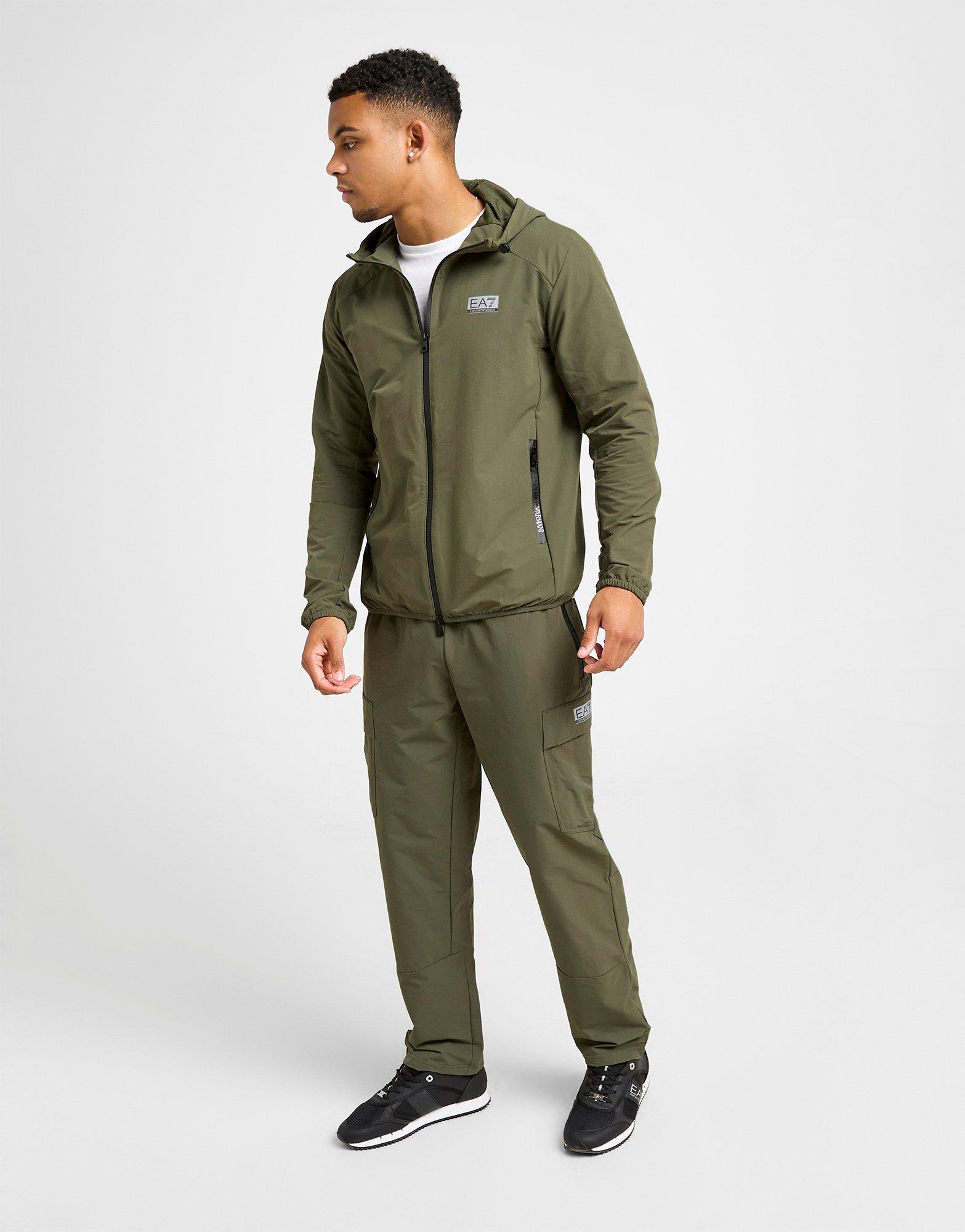 EA7 Emporio Armani Reflective Woven Cargo Pants