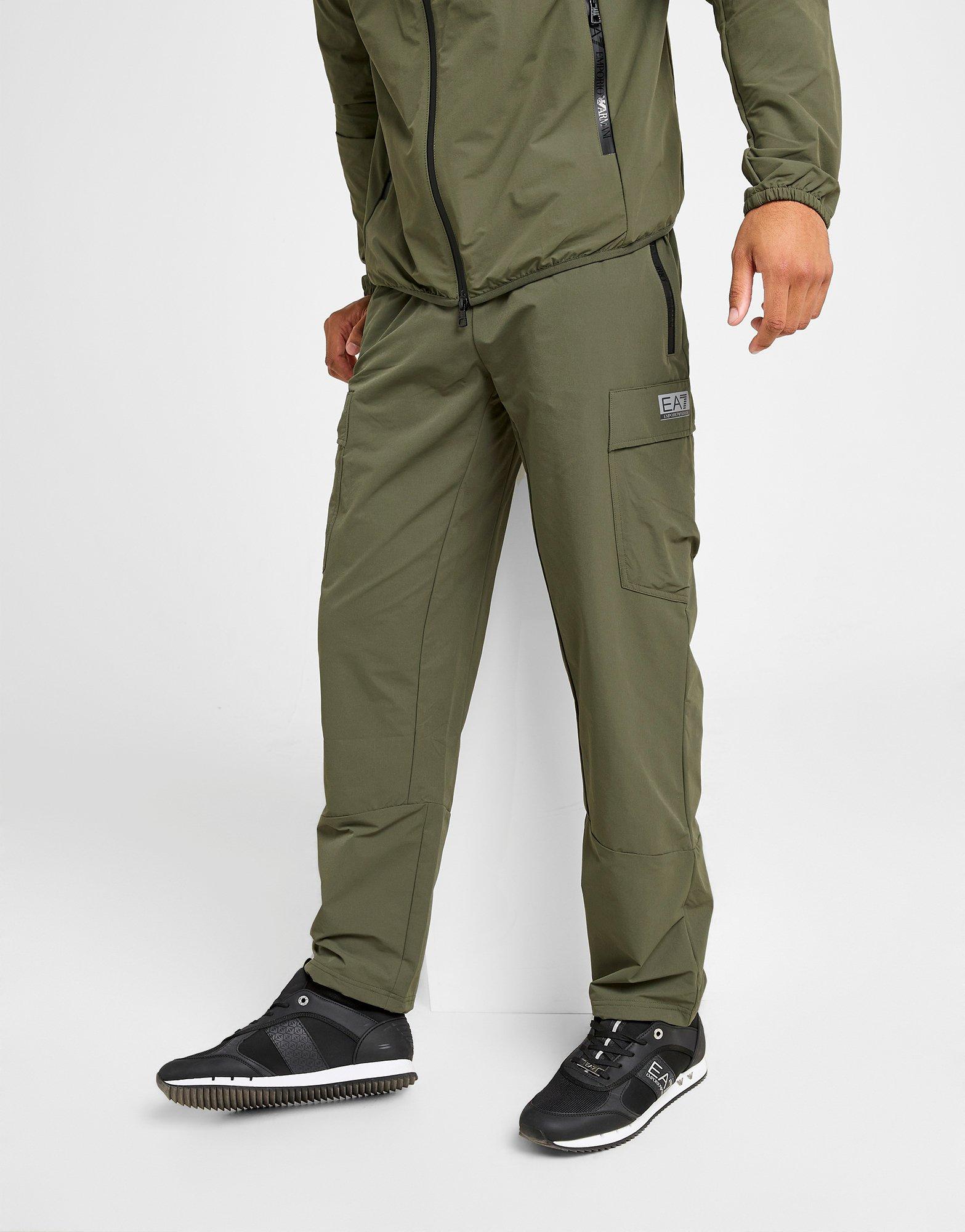 EA7 Emporio Armani Reflective Woven Cargo Pants