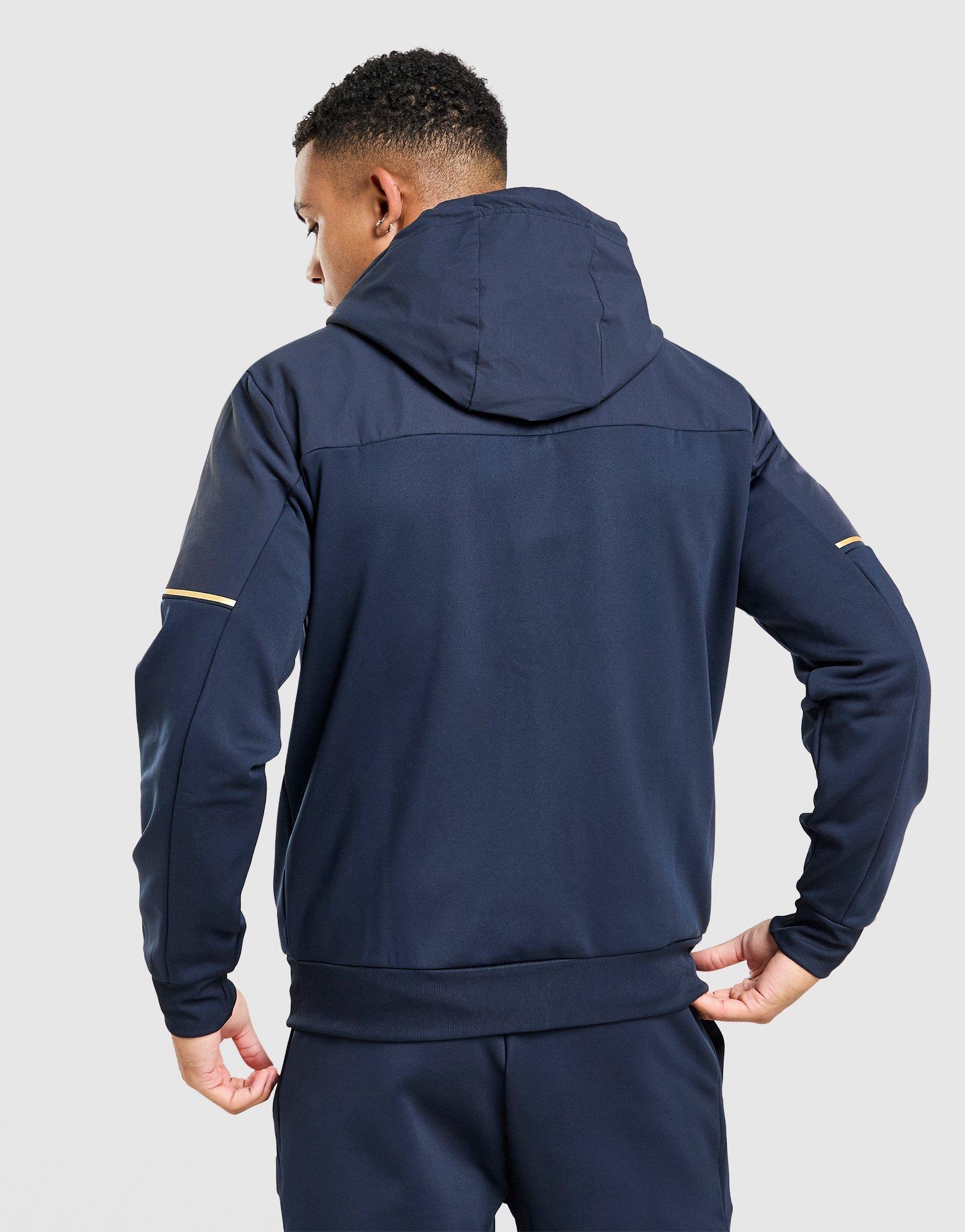 EA7 Emporio Armani Sweat à capuche zippé VENTUS7 Natural