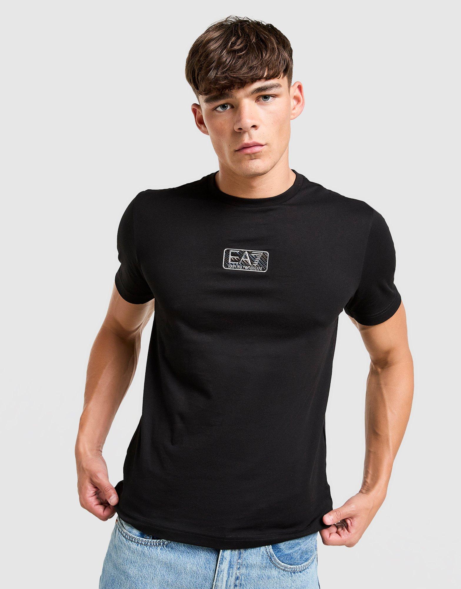 EA7 Emporio Armani Maglia Carbon Logo